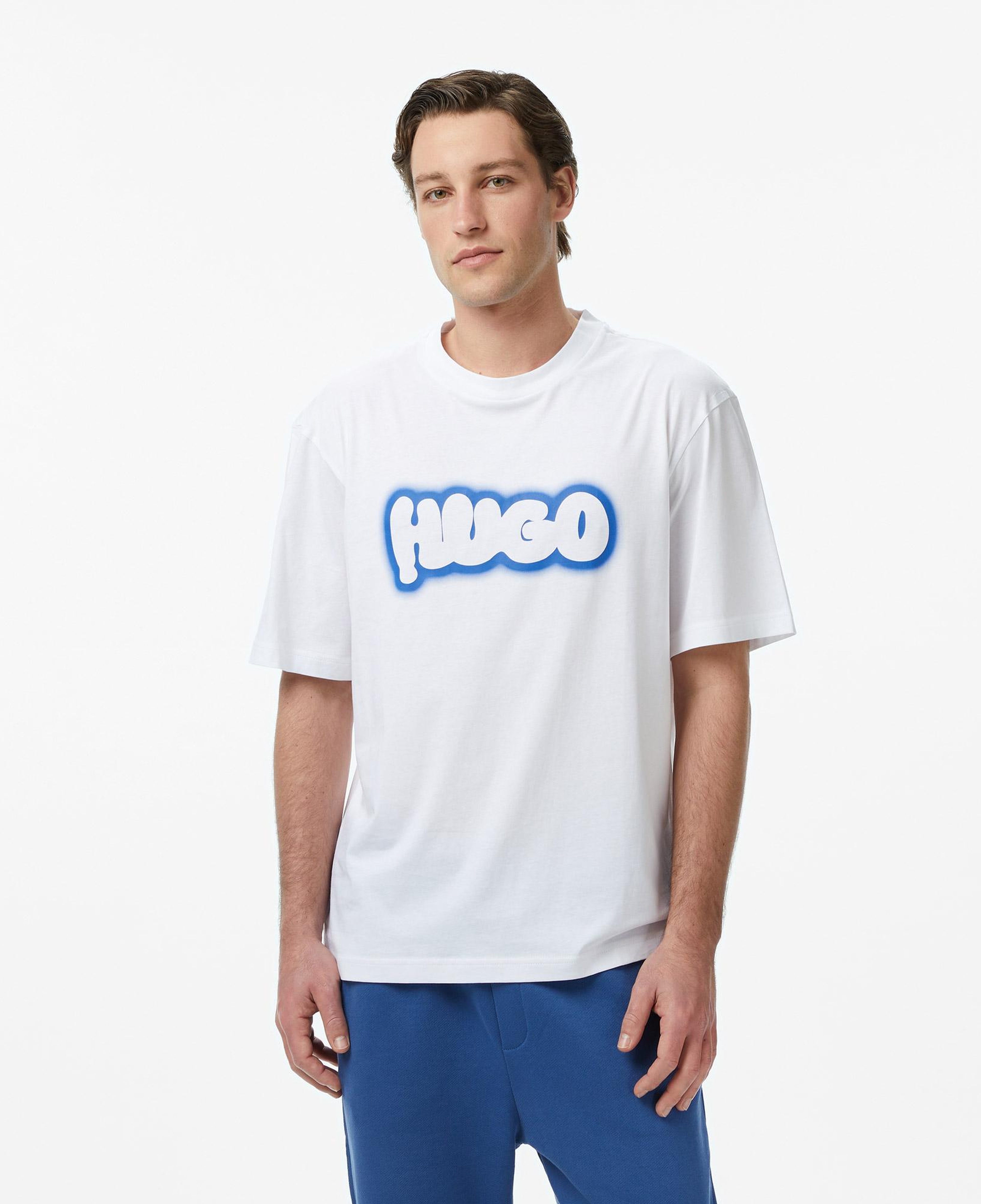 Hugo Nulibax Erkek Beyaz T-Shirt