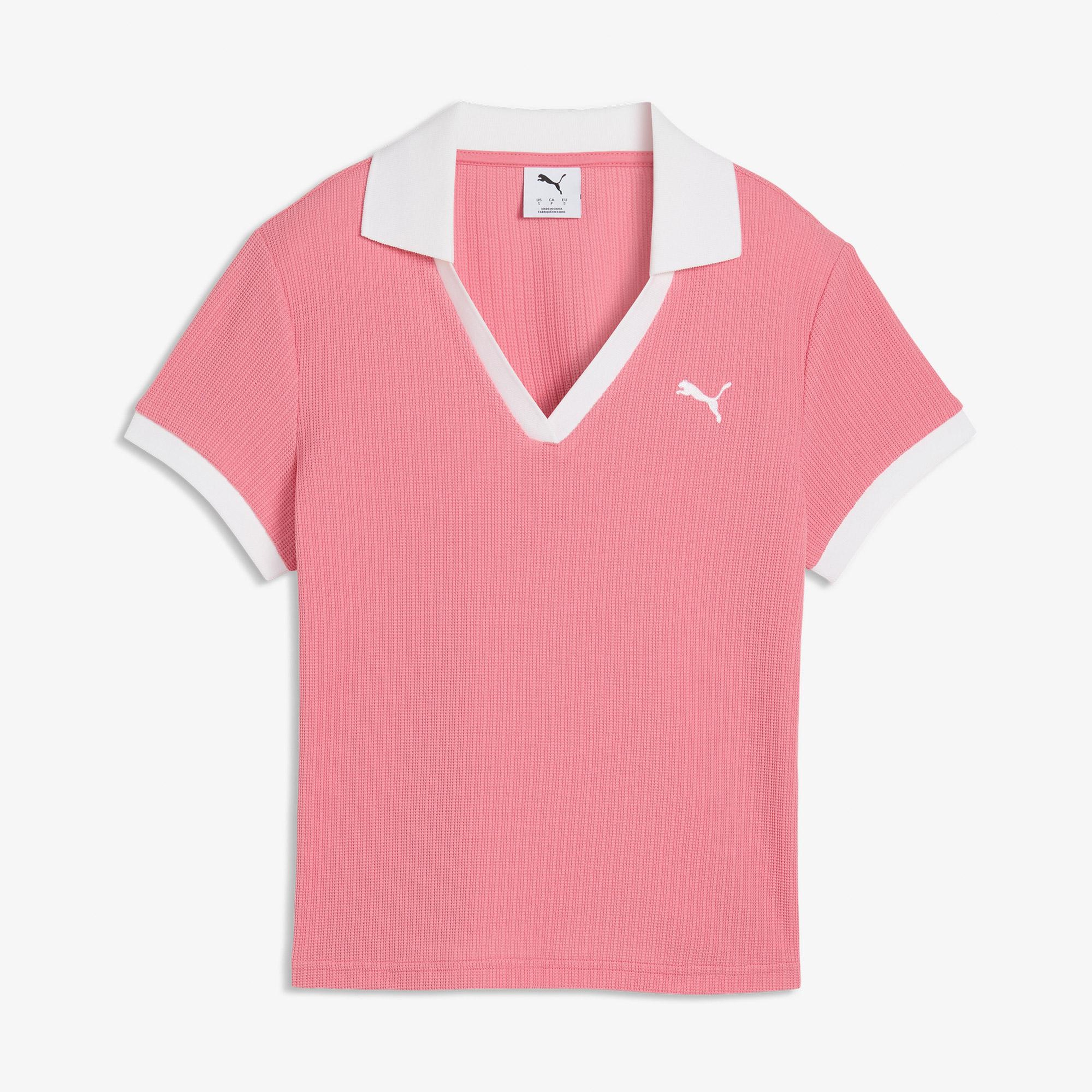 Puma Wardrobe Ess Kadın Pembe Polo