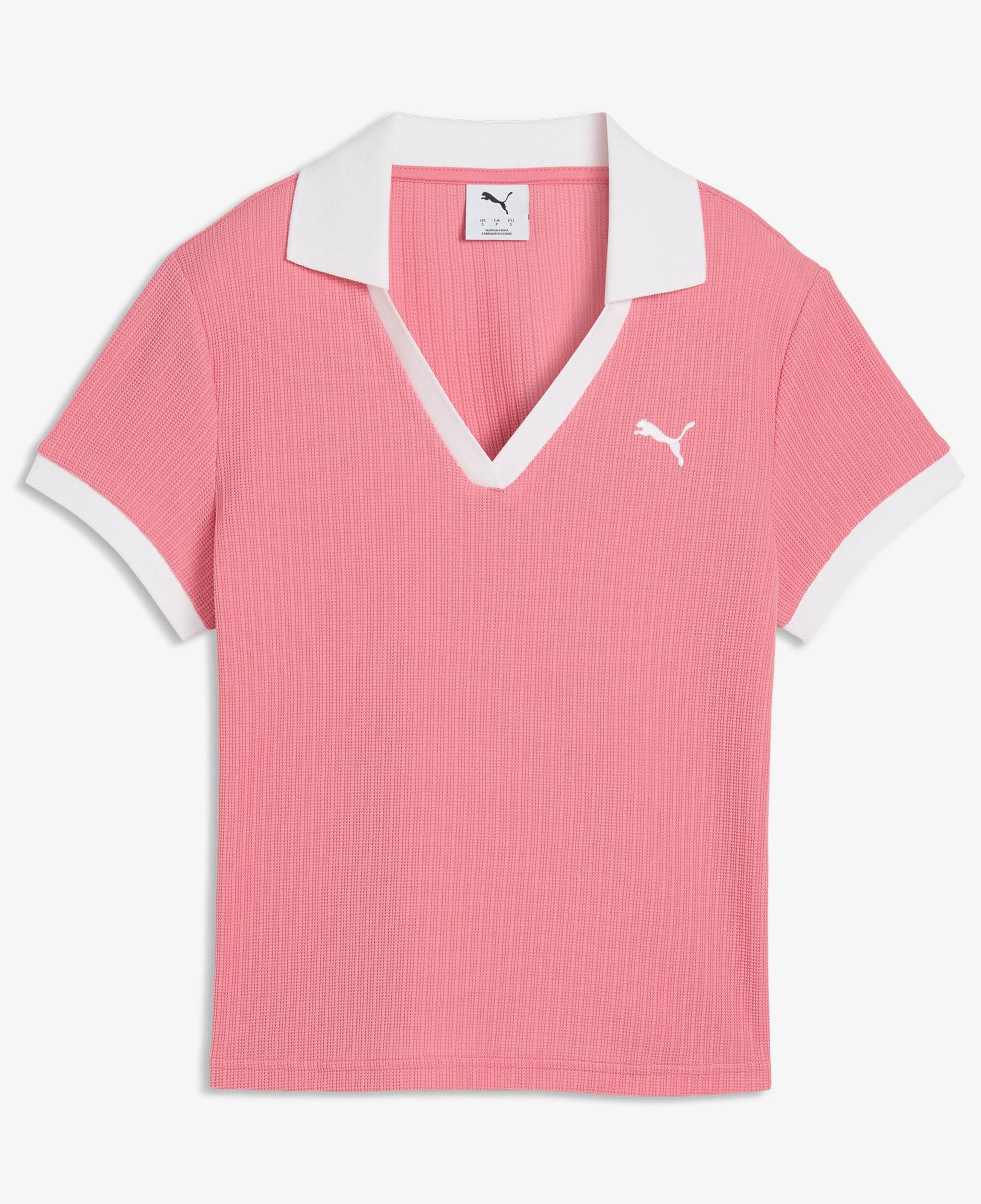 Puma Wardrobe Ess Kadın Pembe Polo
