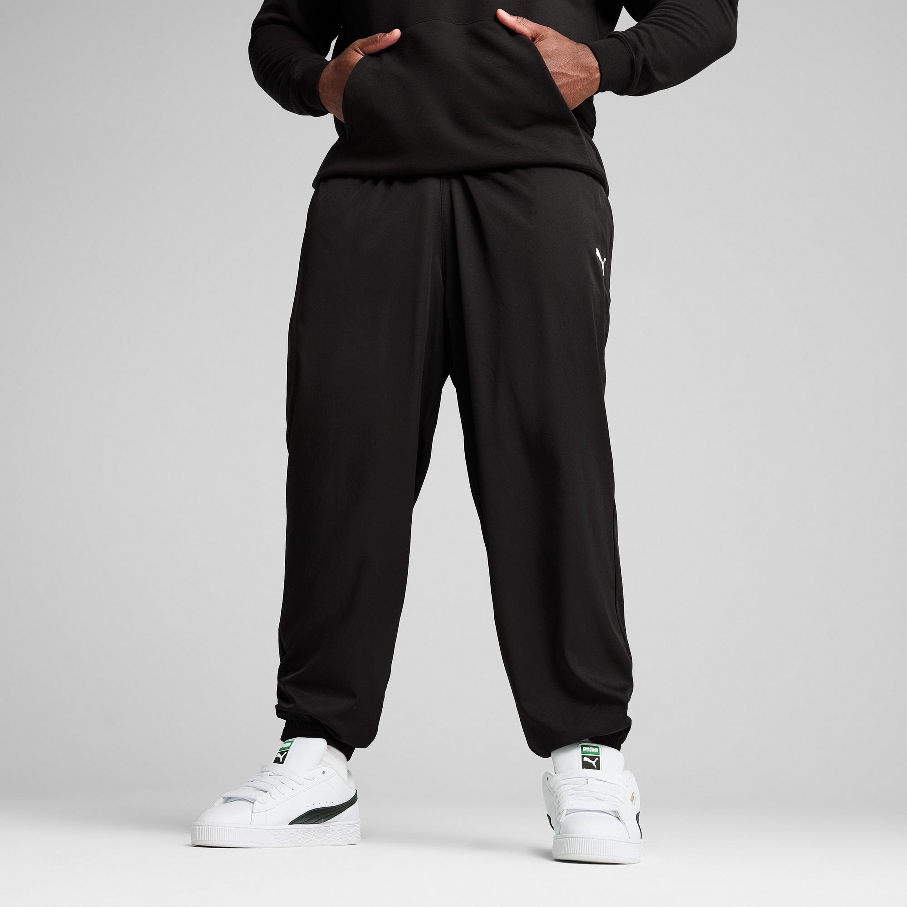 Puma Essentials Woven Erkek Siyah Pantolon
