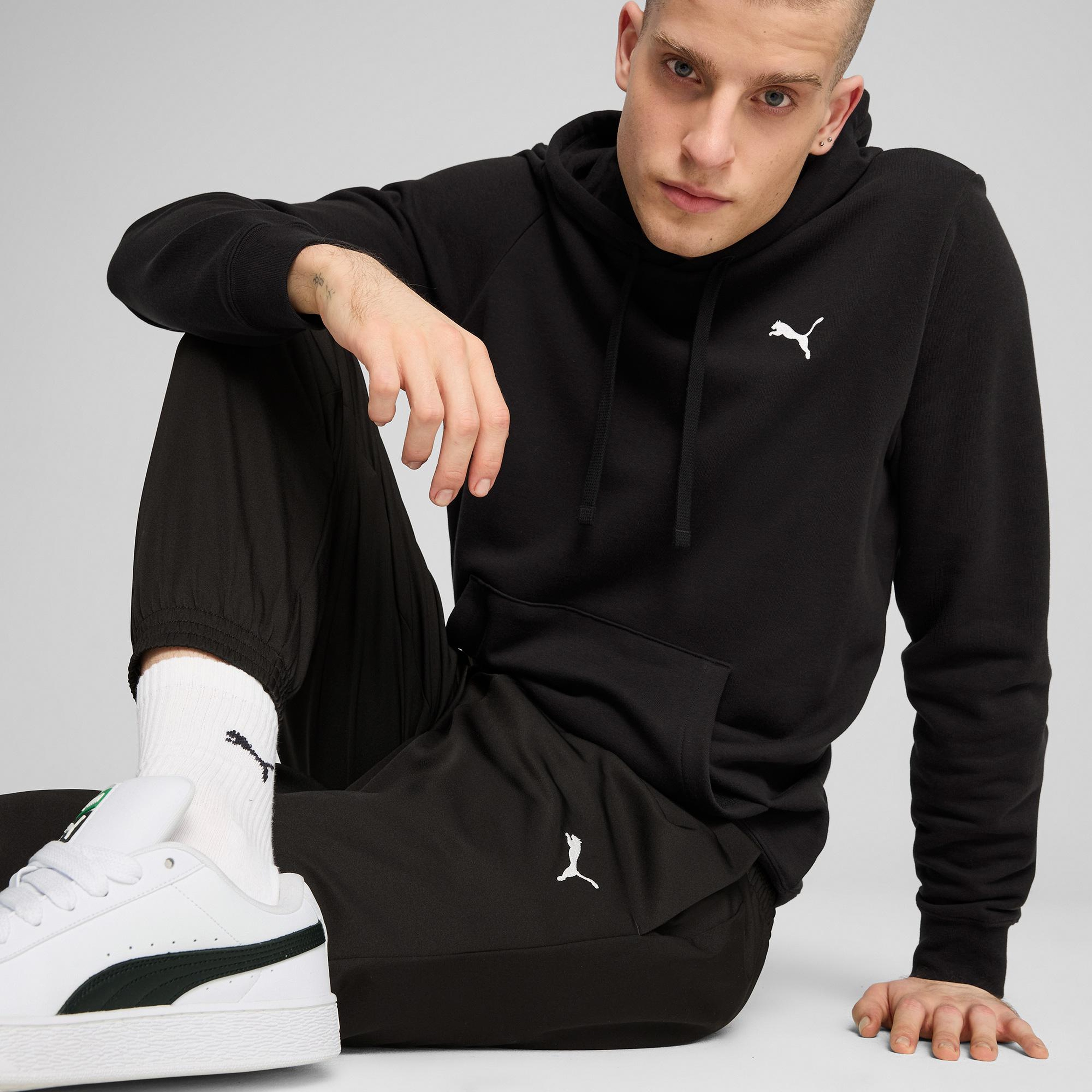 Puma Essentials Woven Erkek Siyah Pantolon