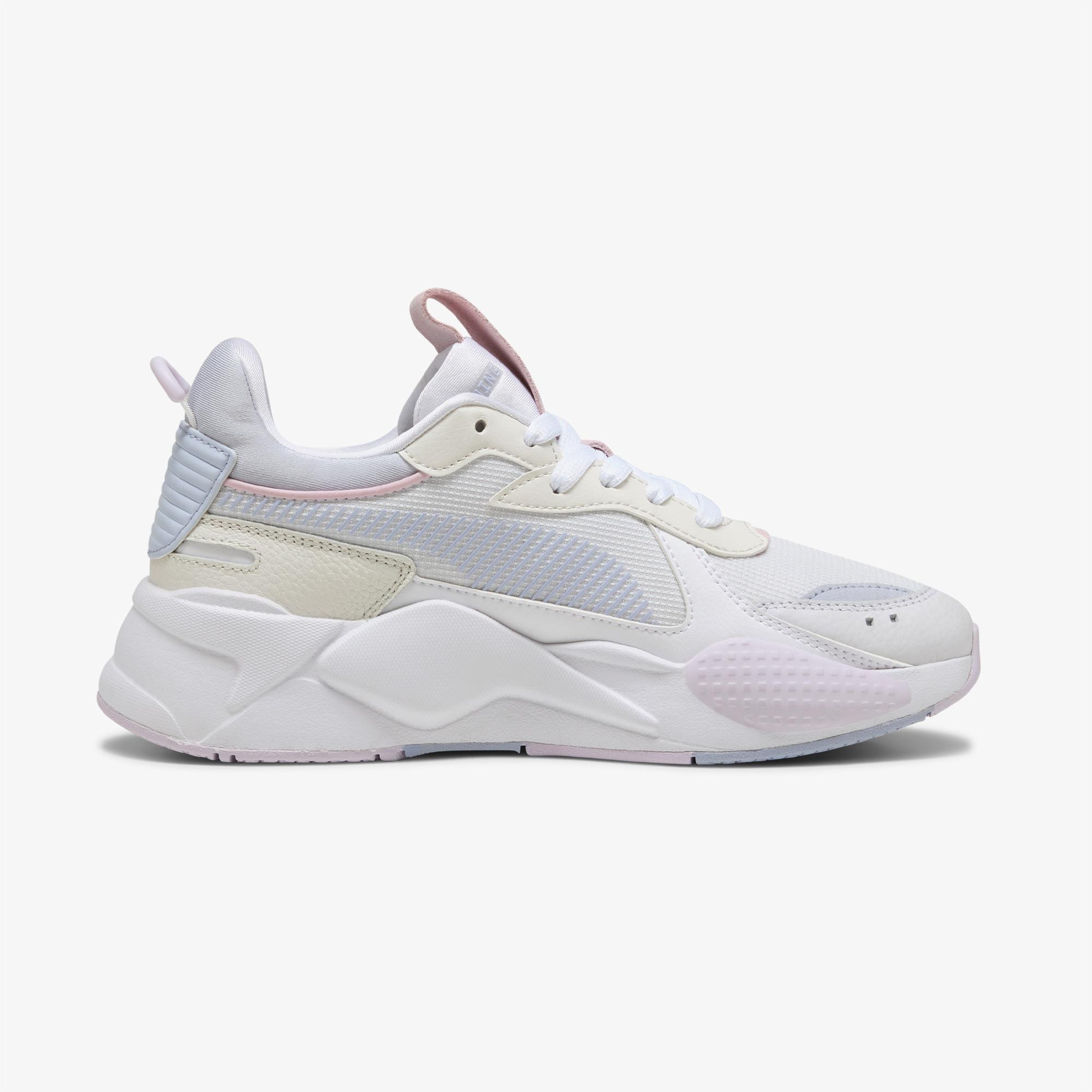 Puma RS-X Soft Kadın Gri/Beyaz Spor Ayakkabı