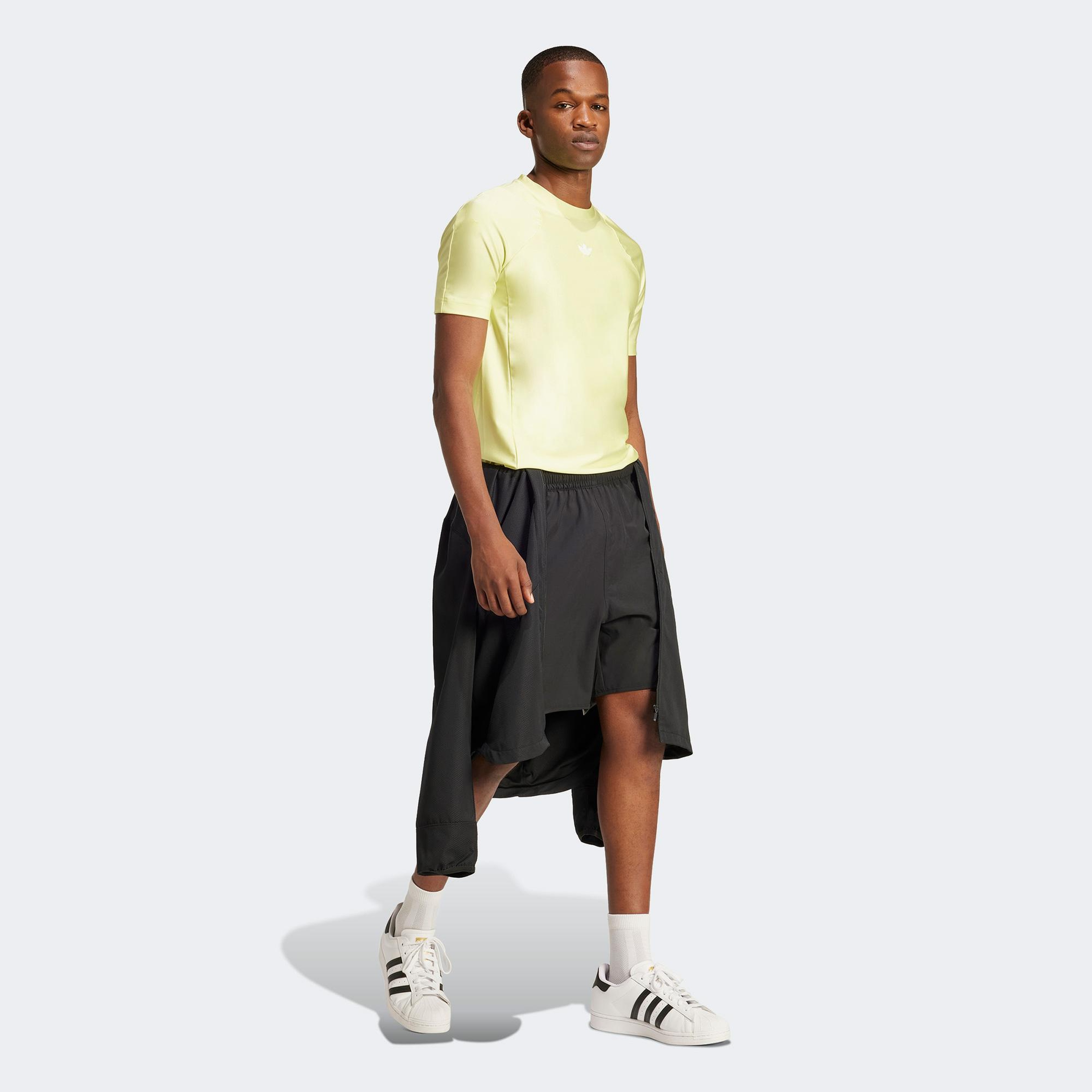 adidas Supernova Erkek Sarı T-Shirt