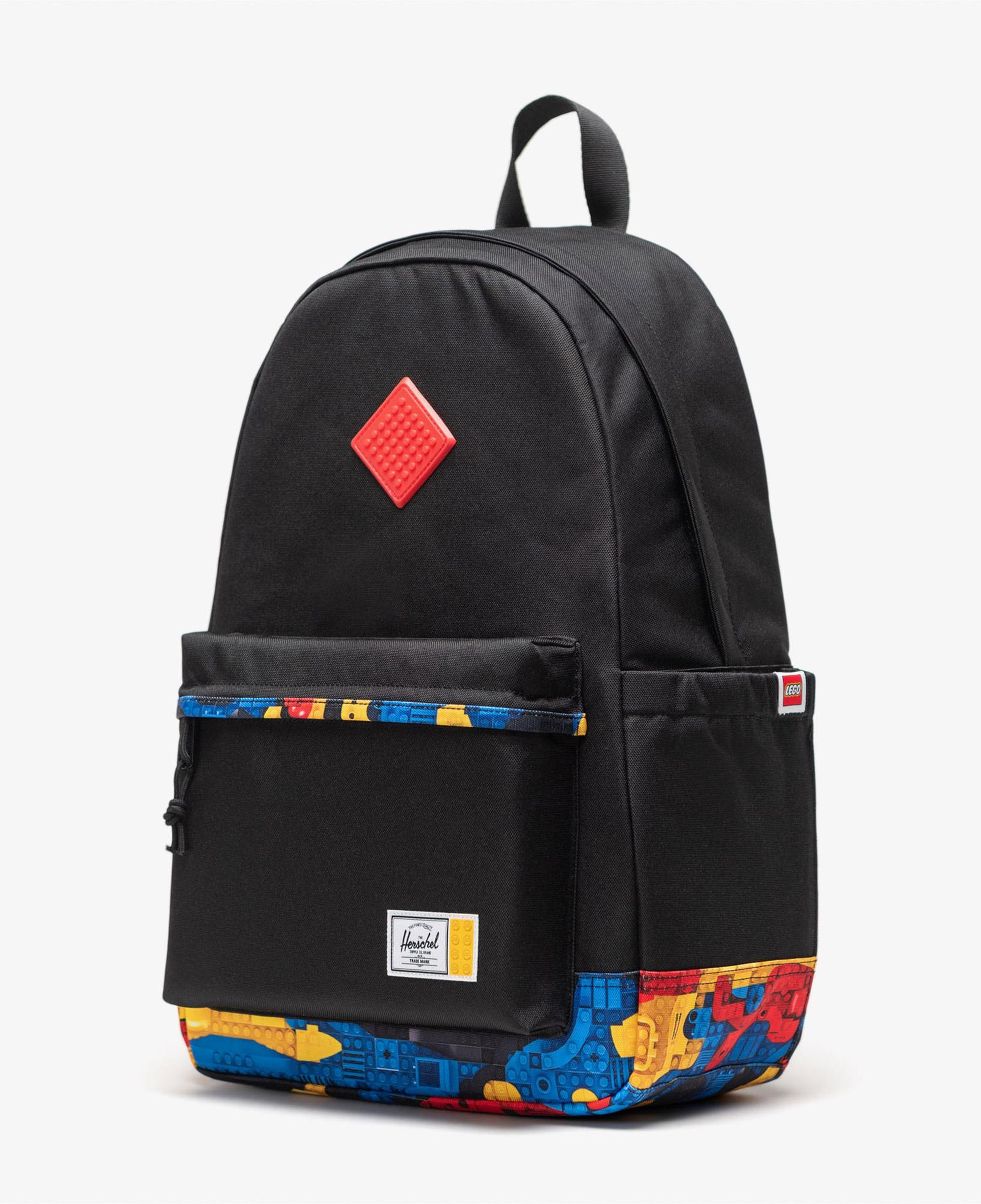 Herschel X LEGO Classic Çocuk Siyah Sırt Çantası