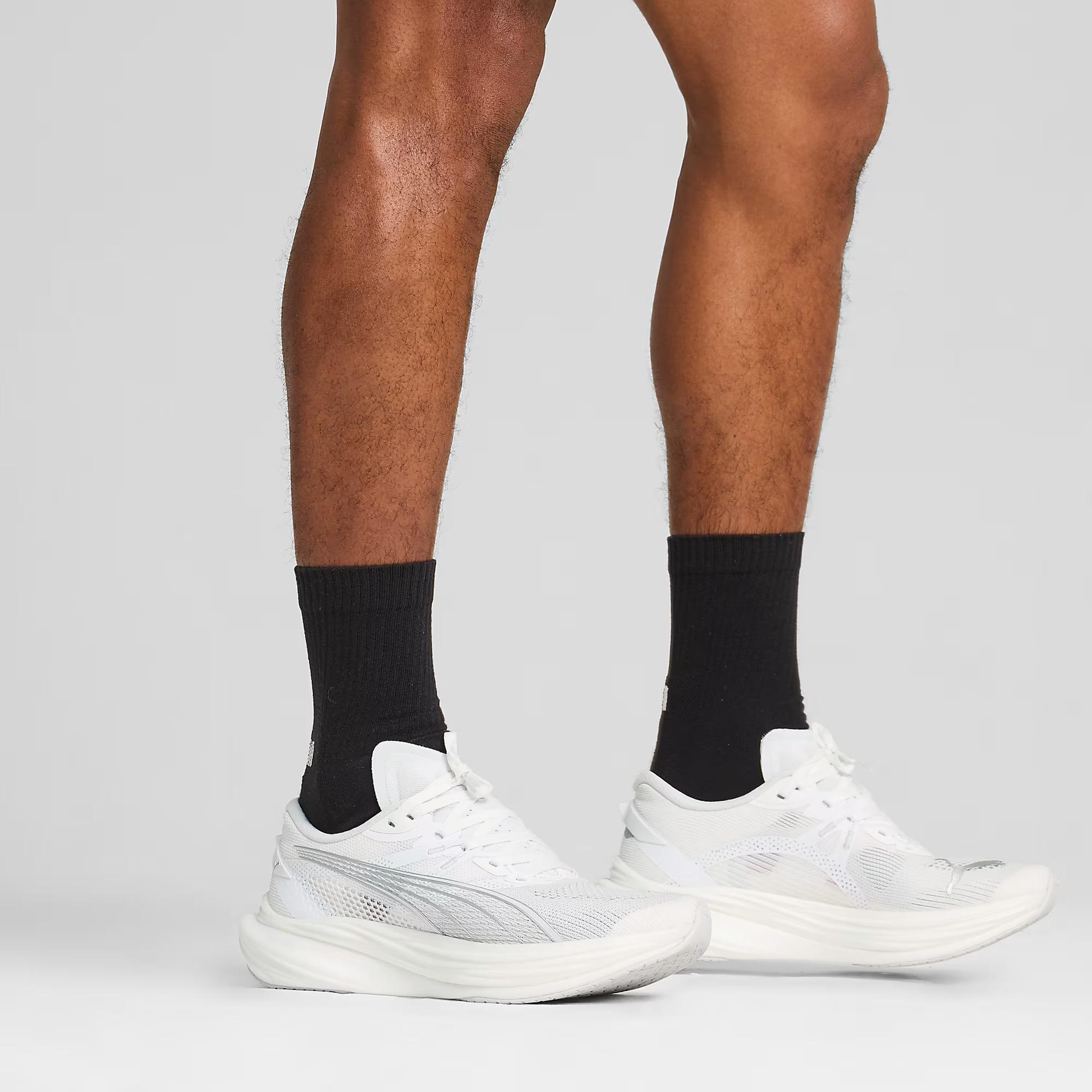 Puma Deviate Nitro 3 Erkek Beyaz Koşu Ayakkabısı