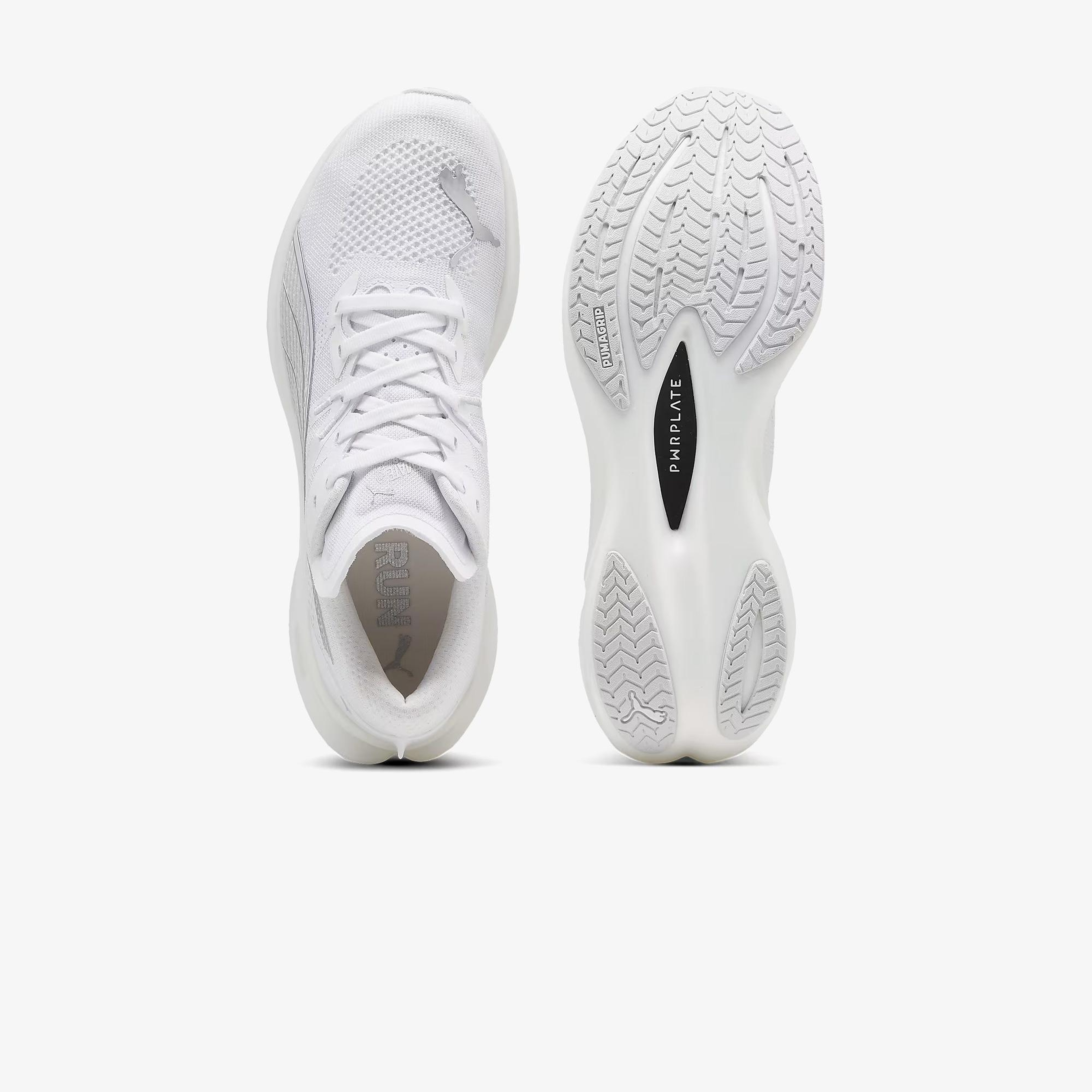 Puma Deviate Nitro 3 Erkek Beyaz Koşu Ayakkabısı