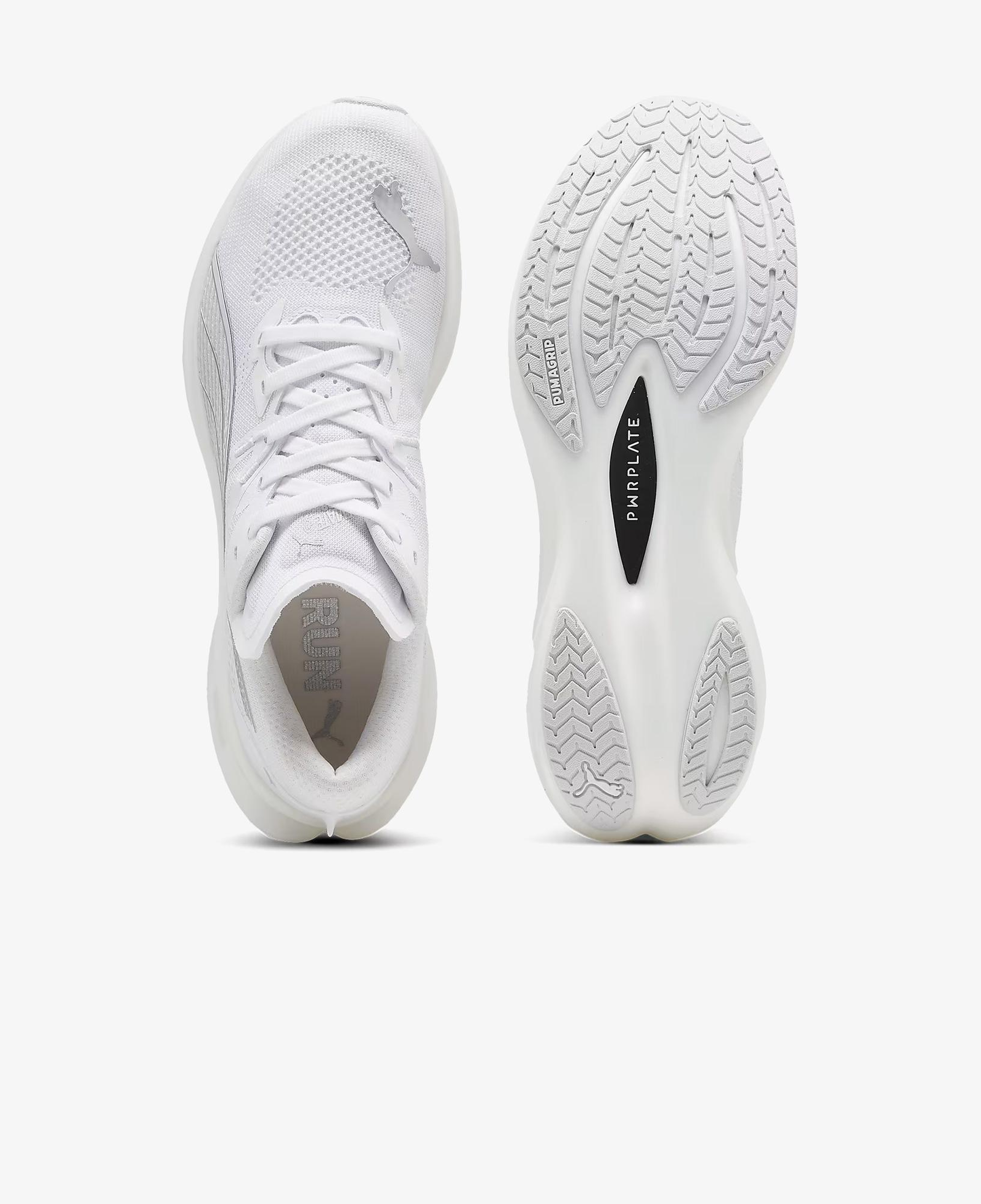 Puma Deviate Nitro 3 Erkek Beyaz Koşu Ayakkabısı