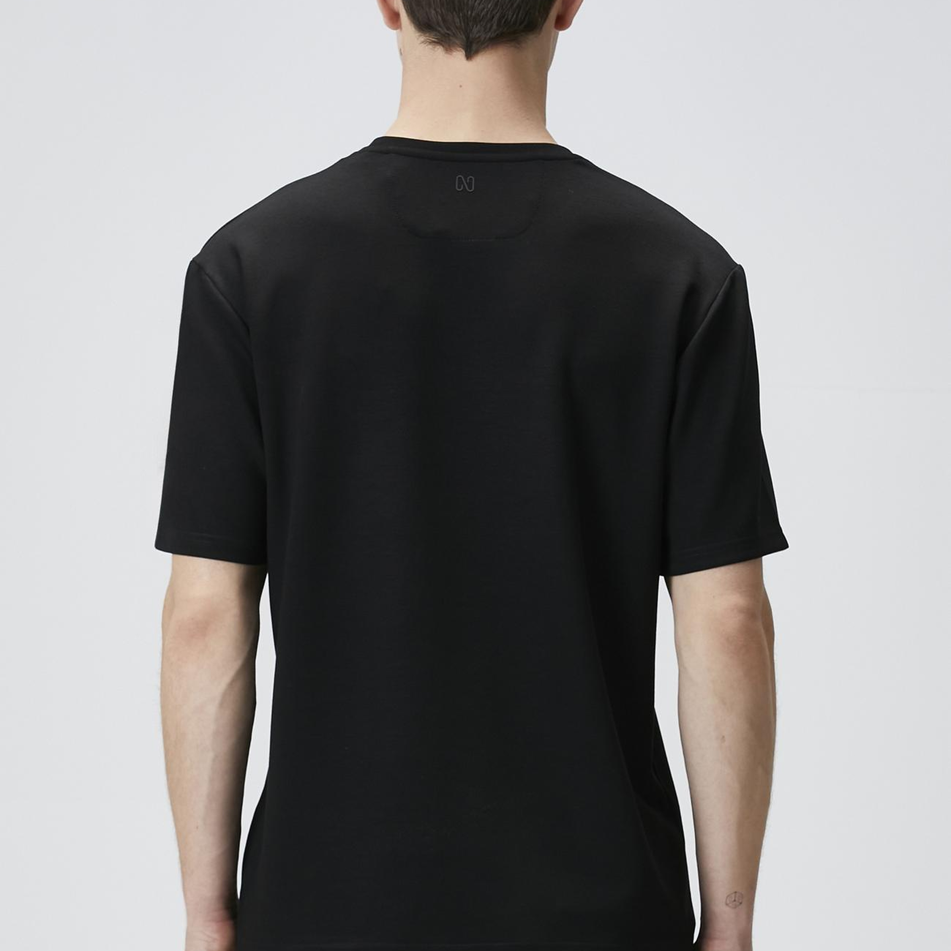 Network Erkek Comfort Fit Siyah Göğüs Cep Detaylı T-shirt