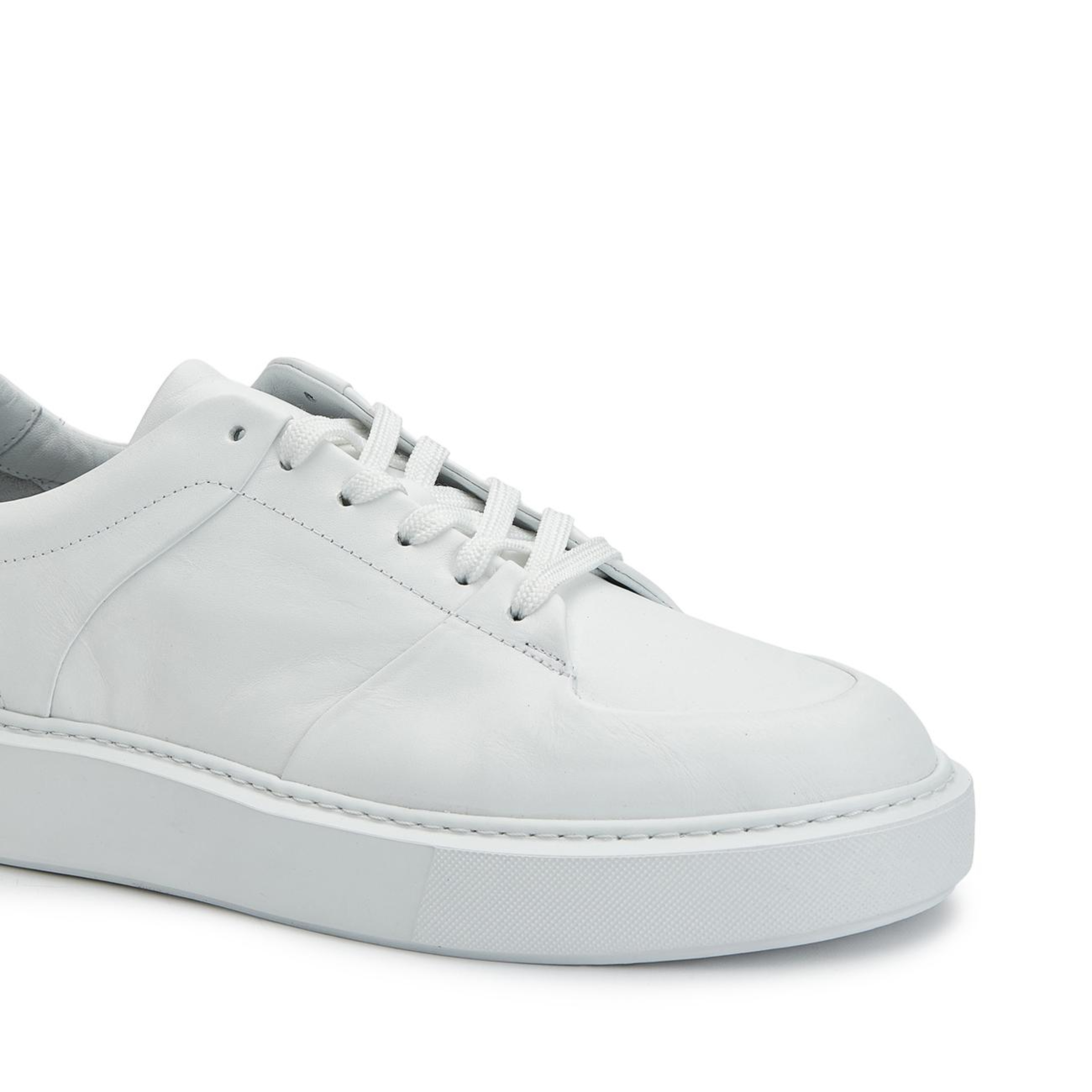 Network Erkek Beyaz Deri Sneaker