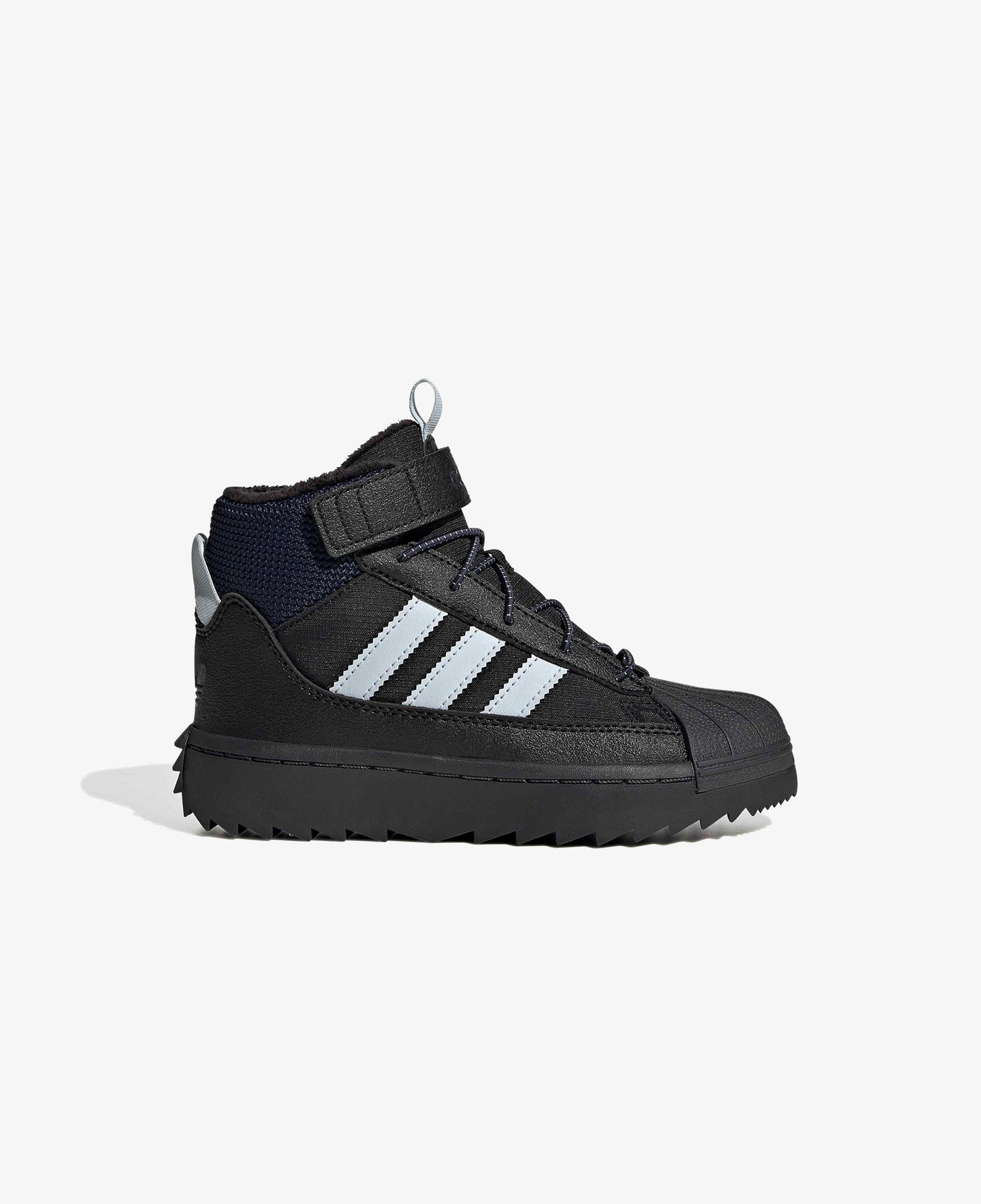 adidas Superstar Winter Trek Çocuk Siyah Ayakkabı