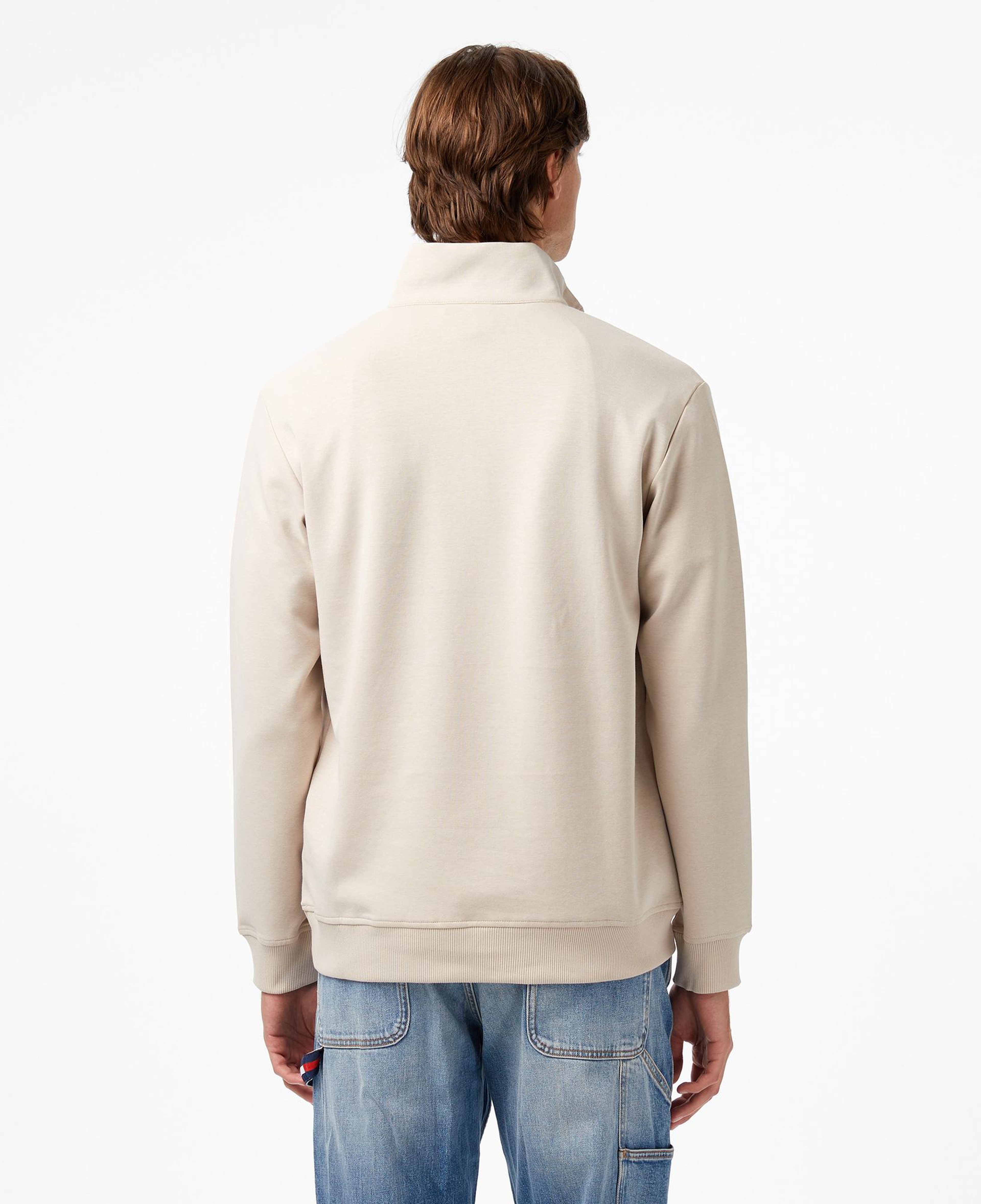 UNITED4 Classic Erkek Bej Sweatshirt