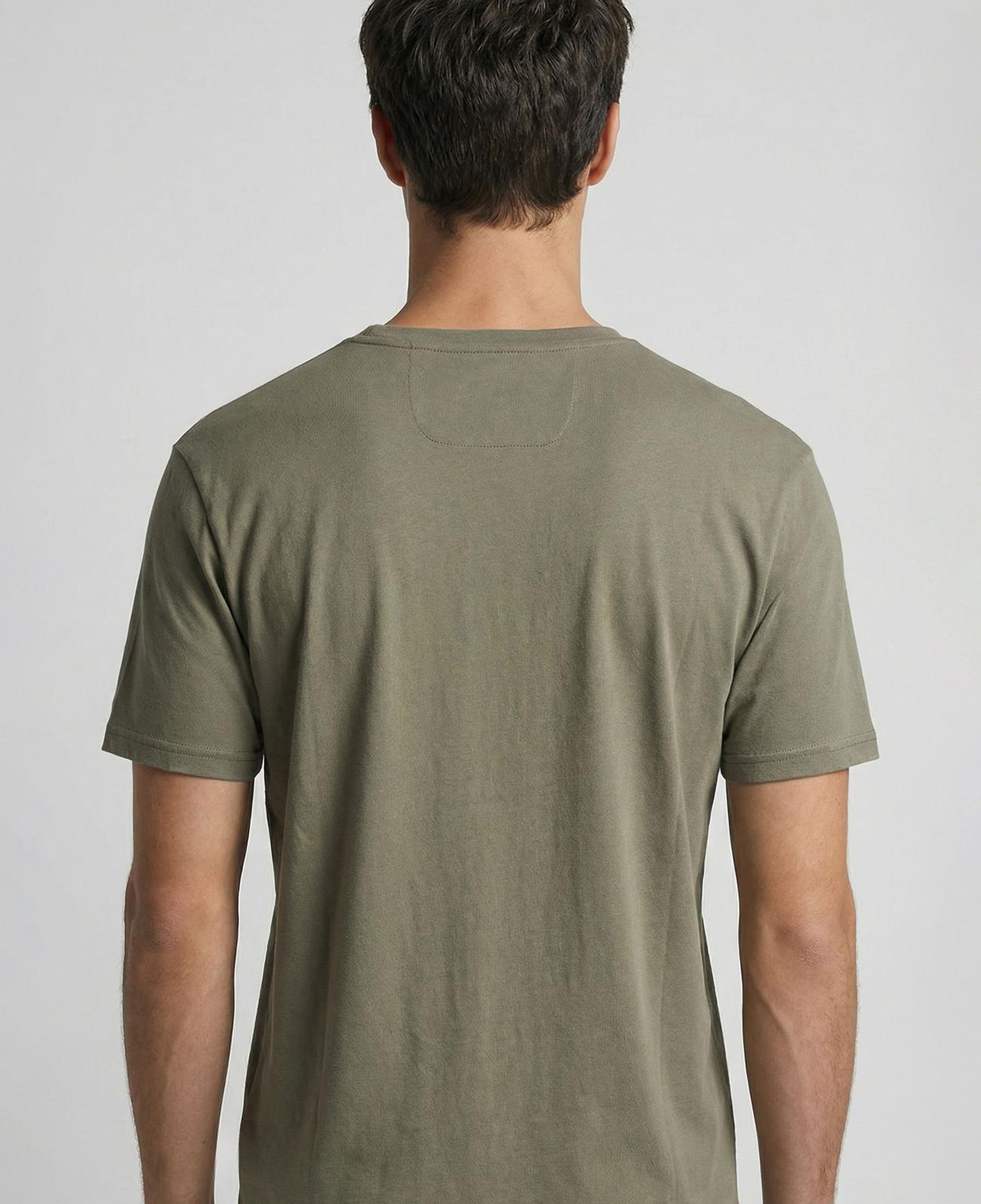 Network Erkek Haki Basic Pike T-shirt