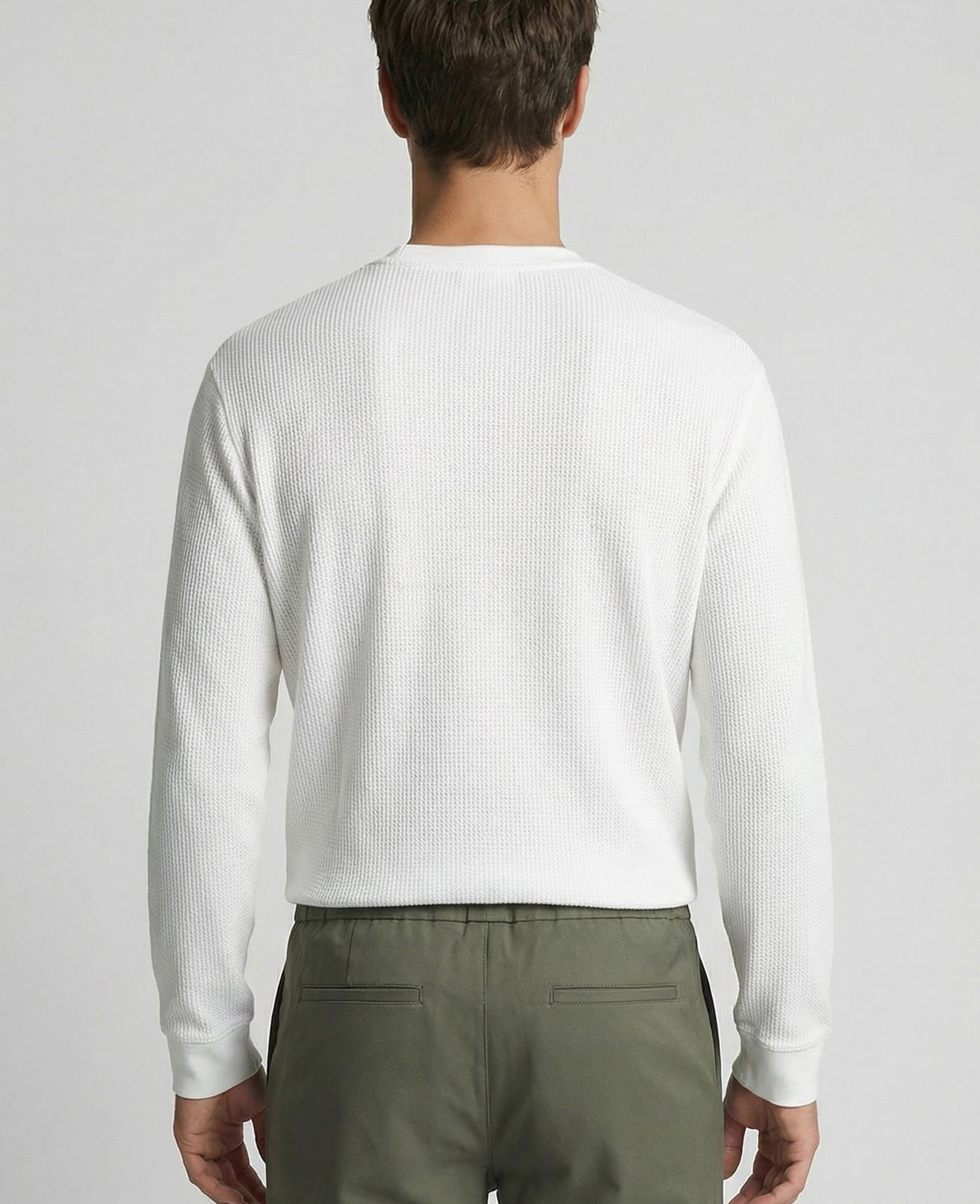 Network Erkek Beyaz N-Tech Merserize Sweatshirt