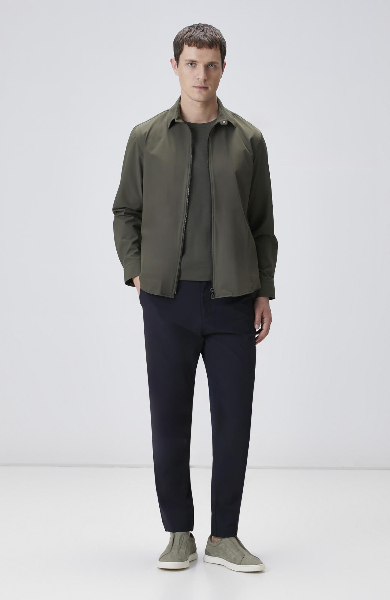 Network Erkek Haki Basic T-shirt