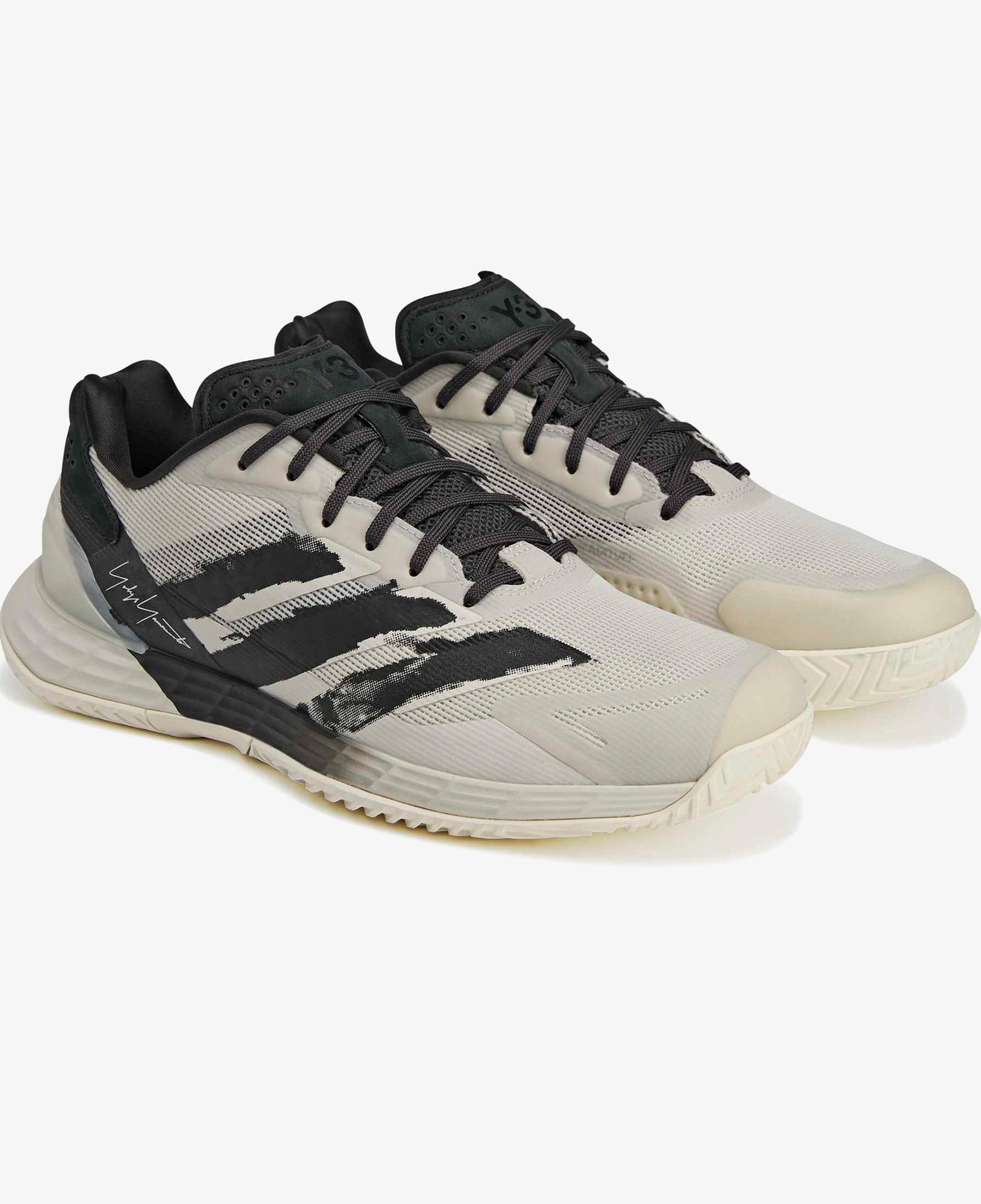 adidas Y 3 Defiant Speed 2 Erkek Gri Tenis Ayakkabısı