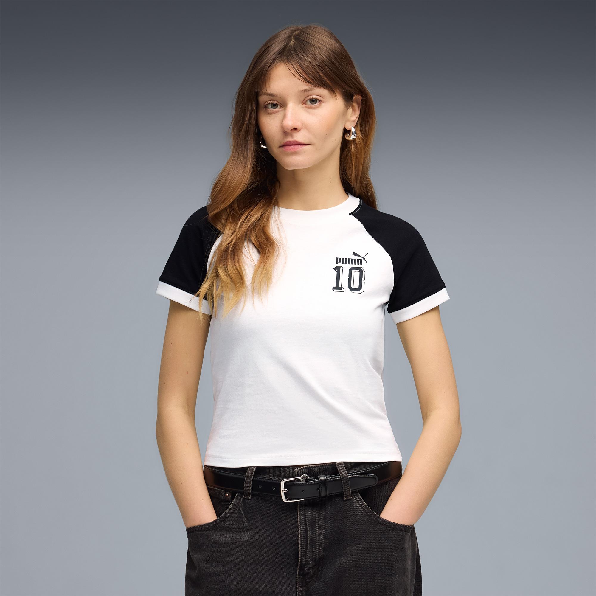 Puma Future Archive Kadın Beyaz T-Shirt
