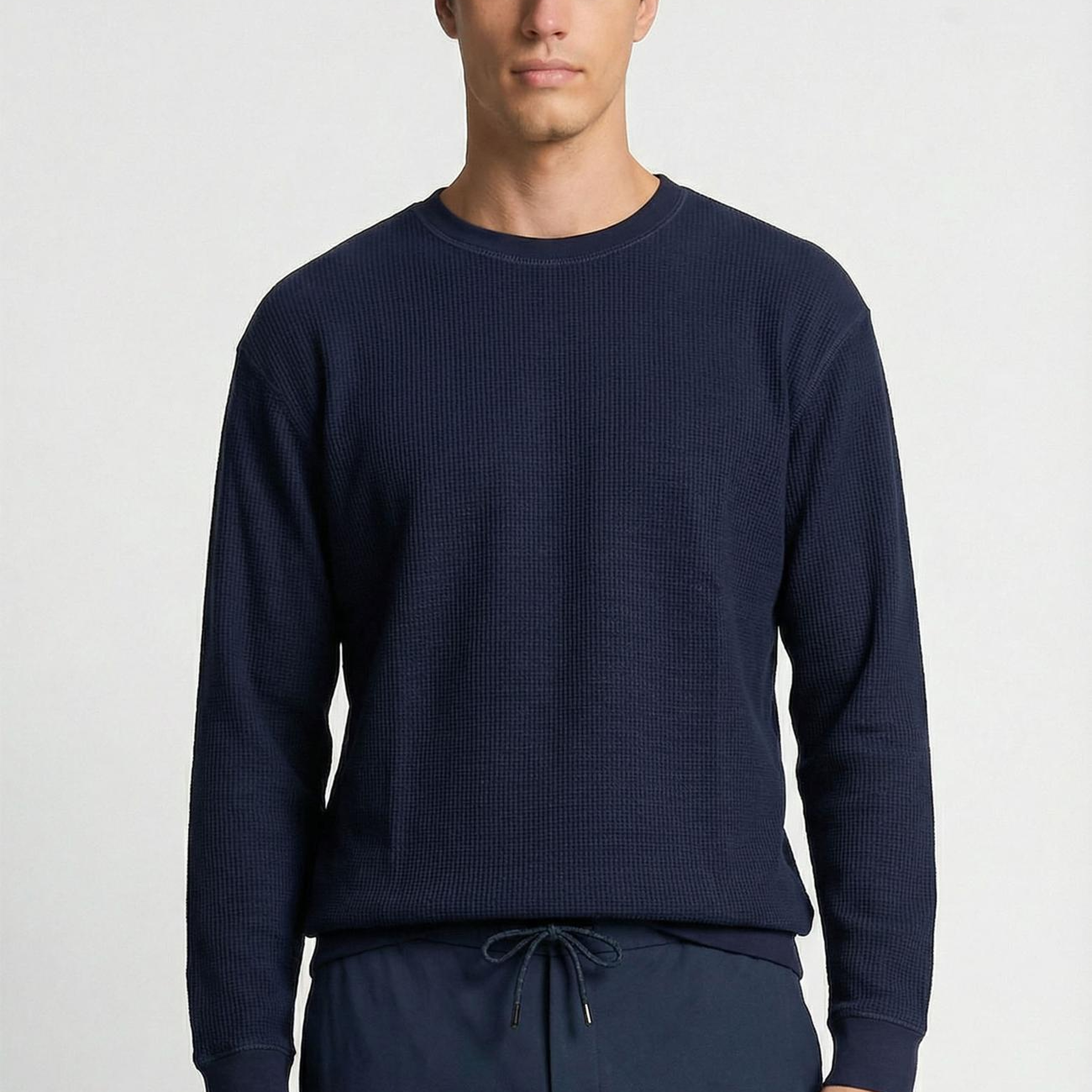 Network Erkek Lacivert N-Tech Merserize Sweatshirt