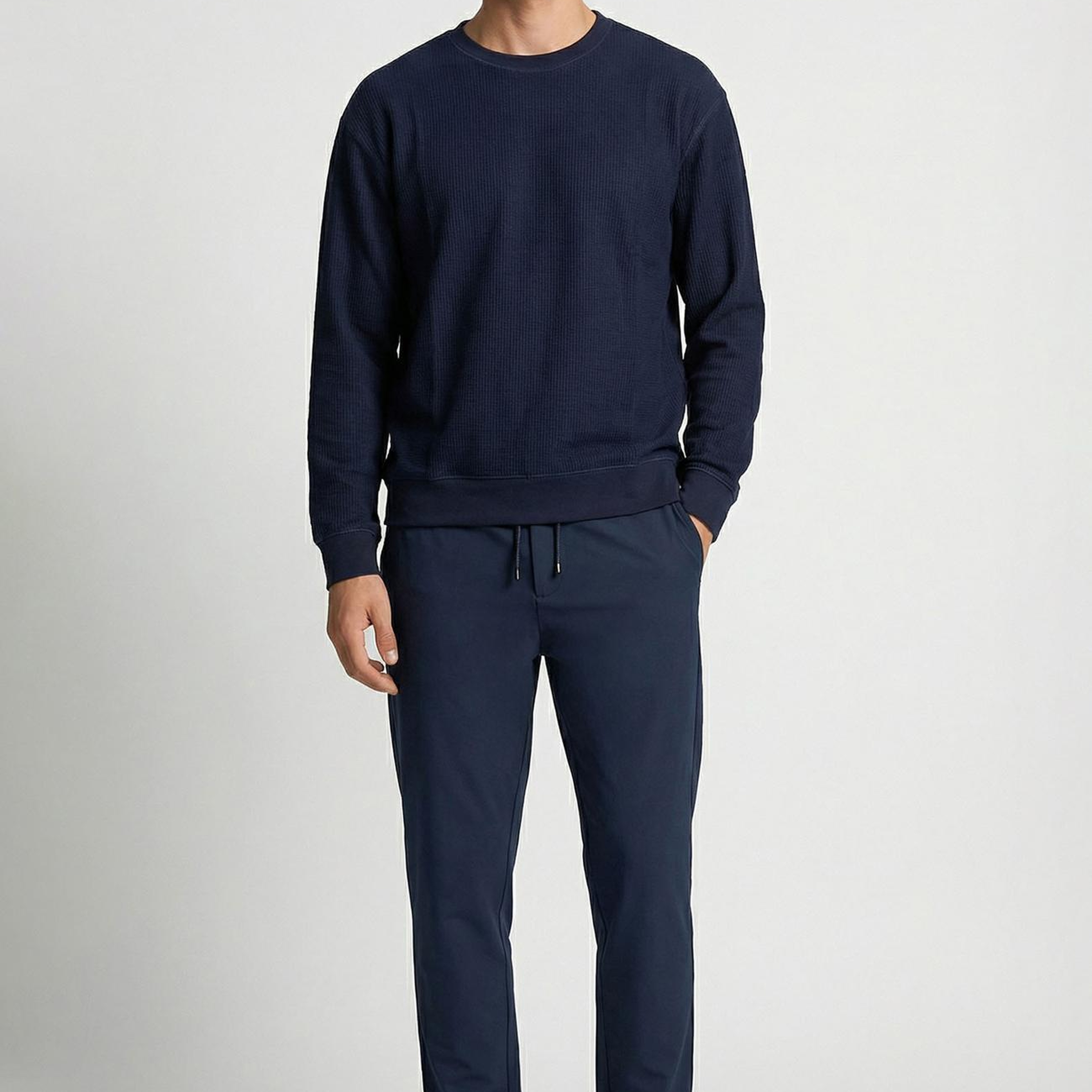 Network Erkek Lacivert N-Tech Merserize Sweatshirt
