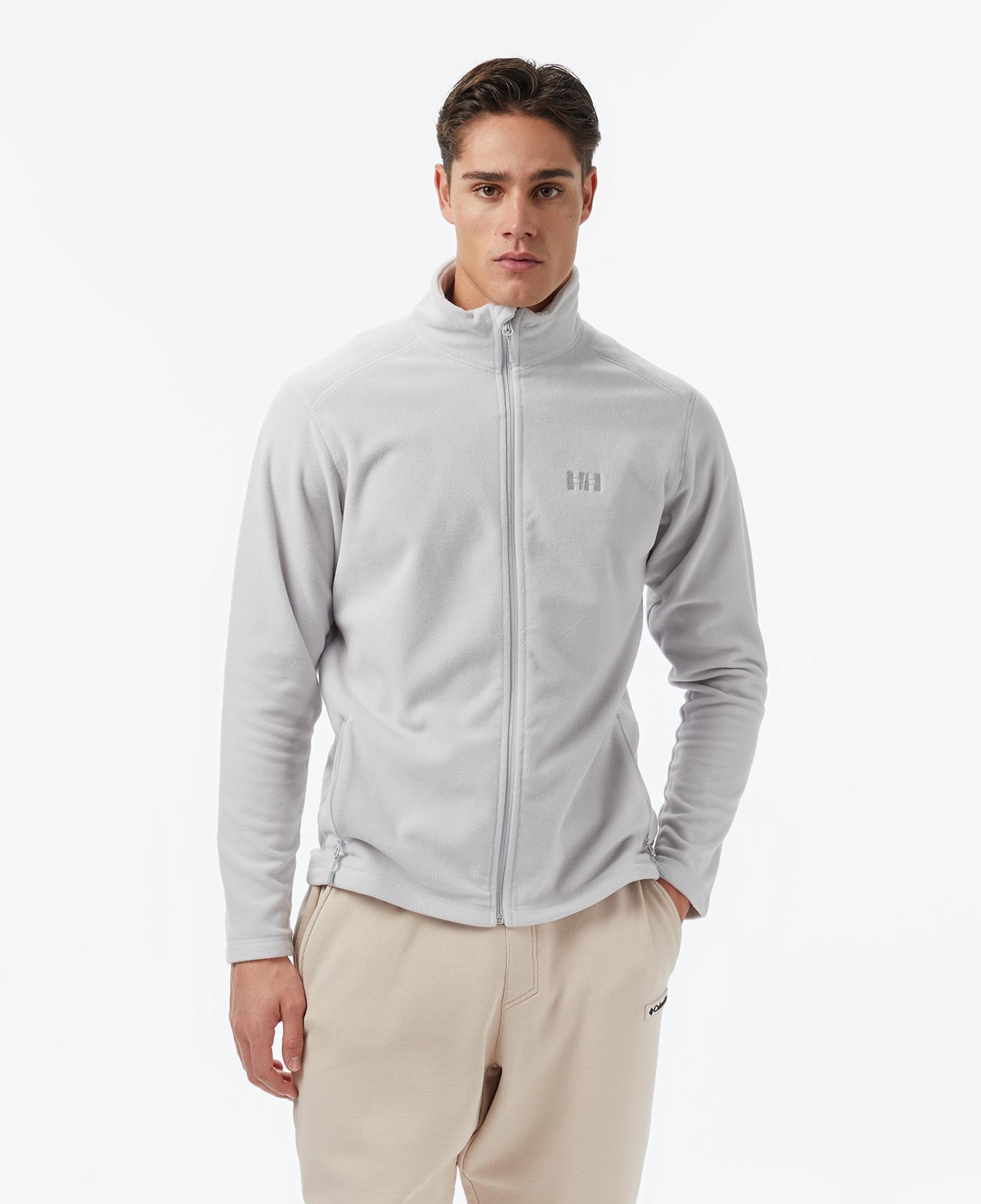 Helly Hansen Fullzip Erkek Gri Outdoor Polar Mont