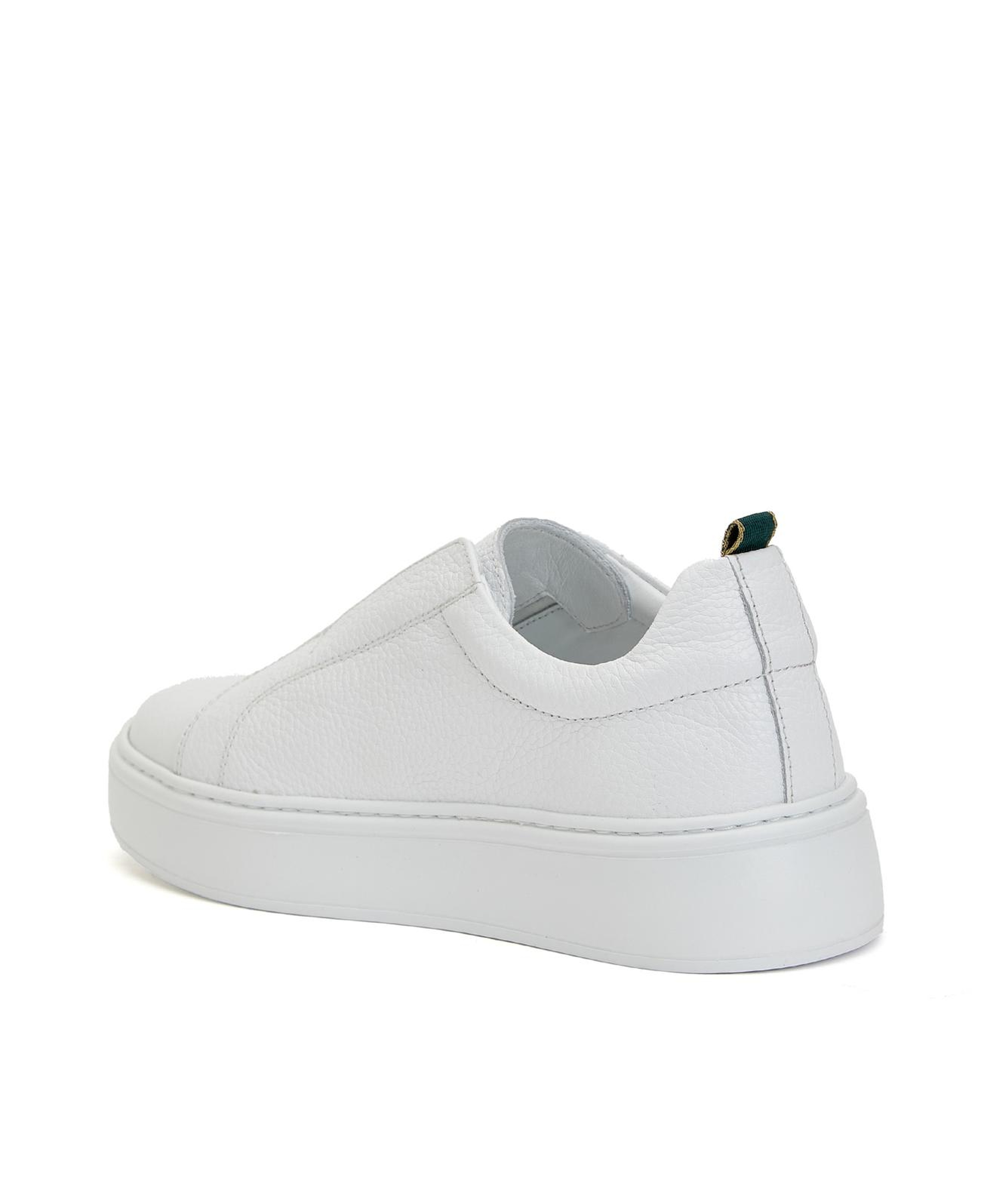 George Hogg Kadın Beyaz Deri Sneaker