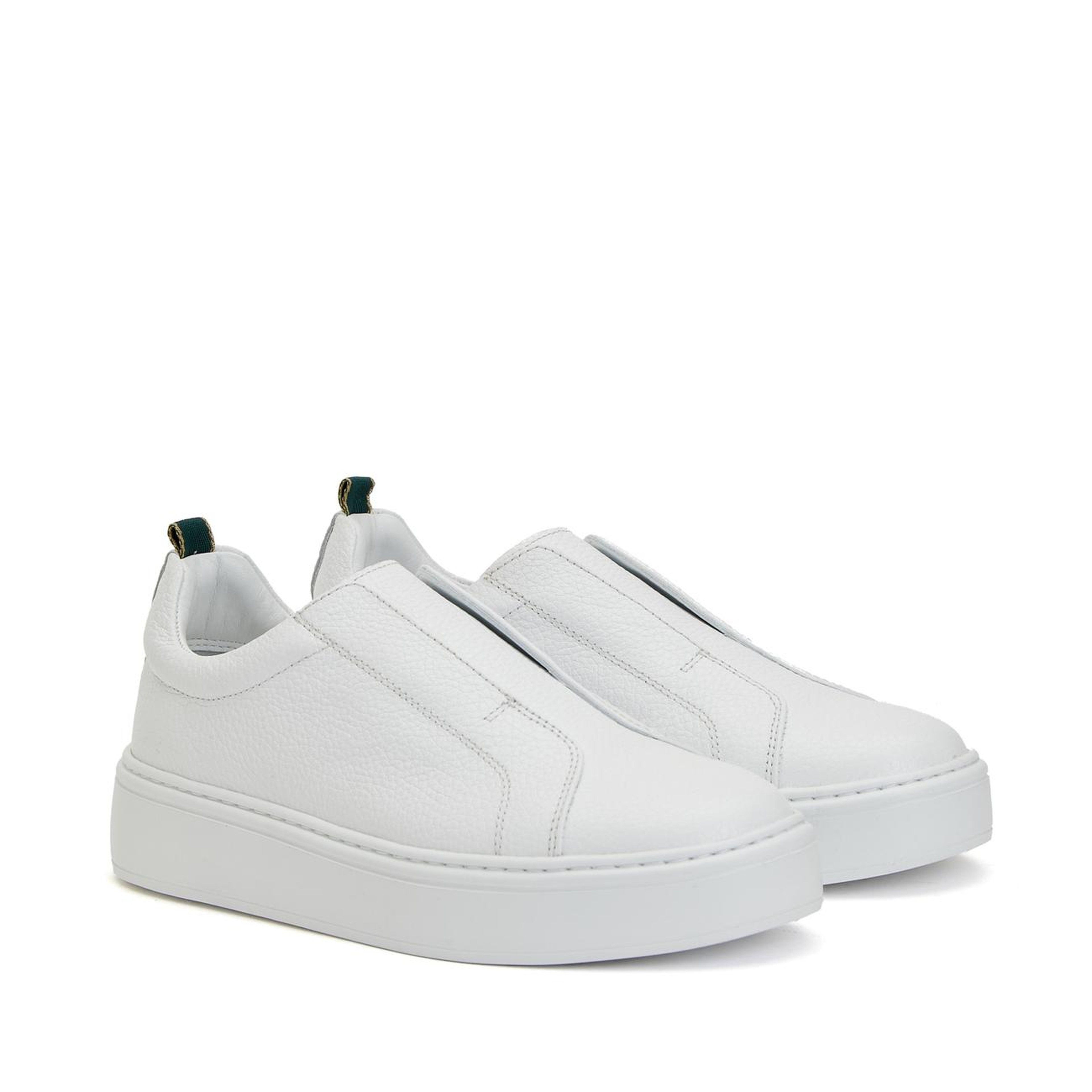 George Hogg Kadın Beyaz Deri Sneaker