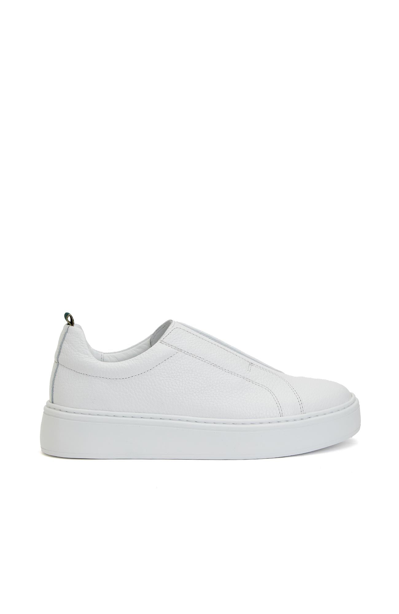 George Hogg Kadın Beyaz Deri Sneaker