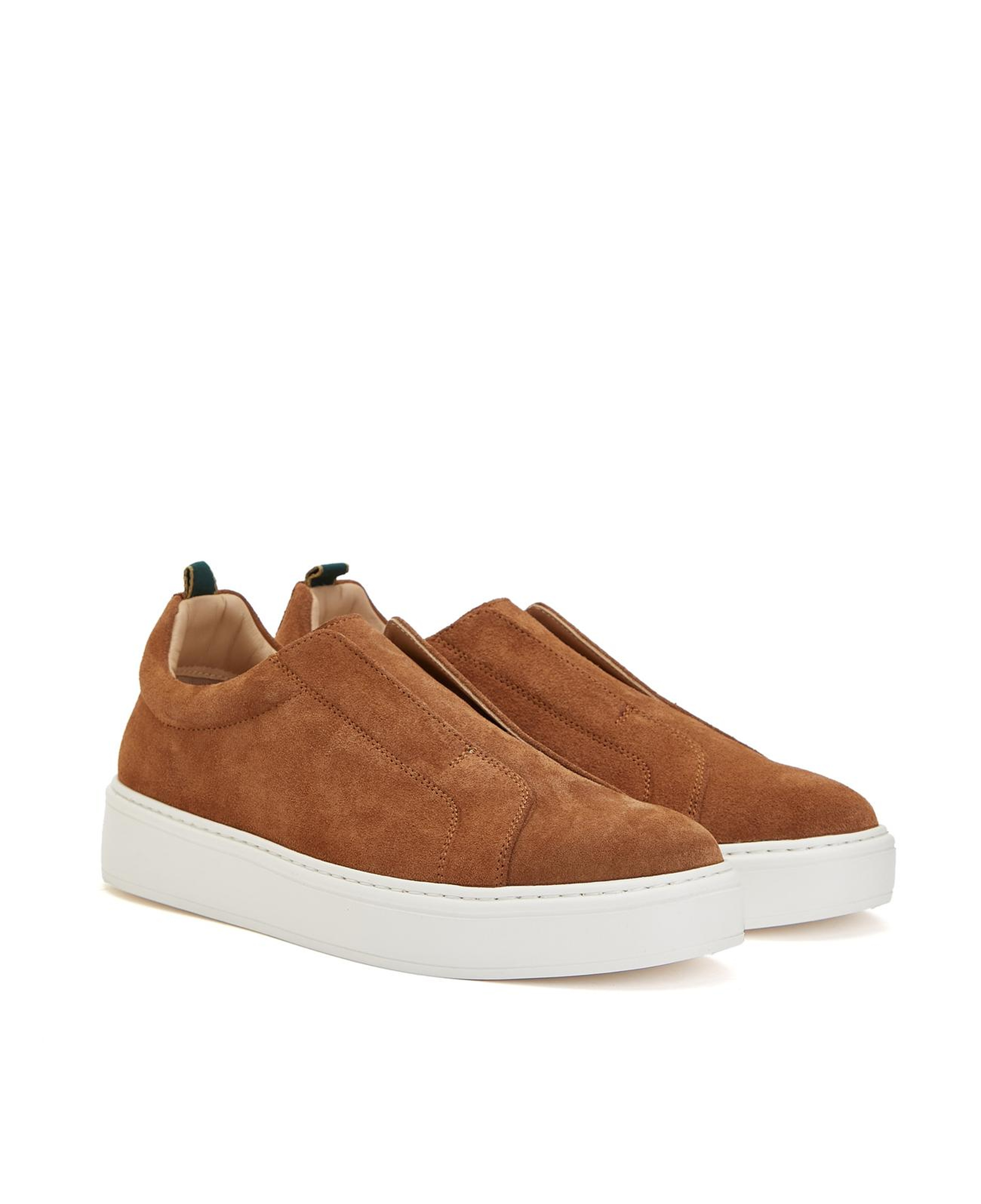George Hogg Kadın Taba Süet Sneaker