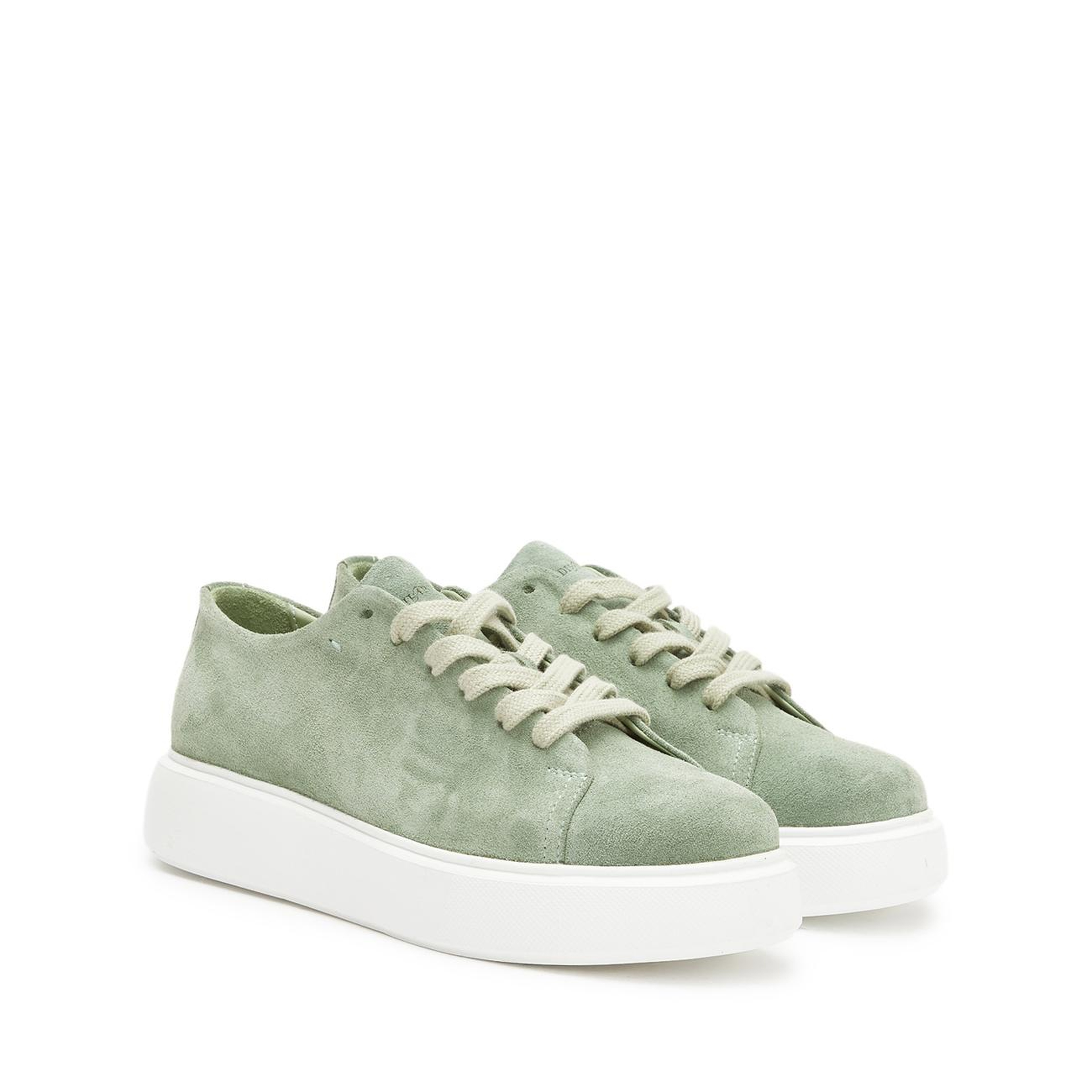 Divarese Kadın Yeşil Süet Sneaker