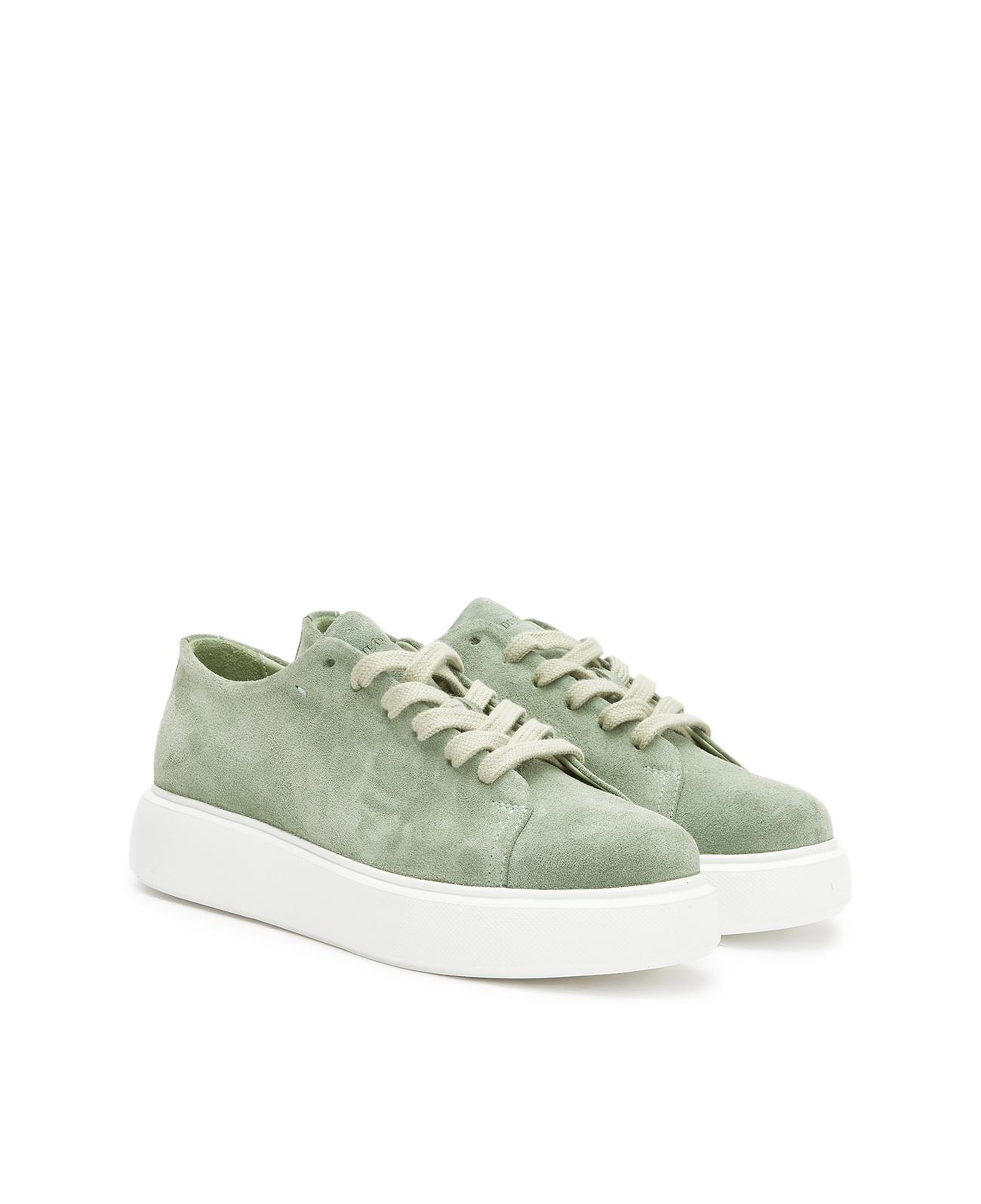 Divarese Kadın Yeşil Süet Sneaker