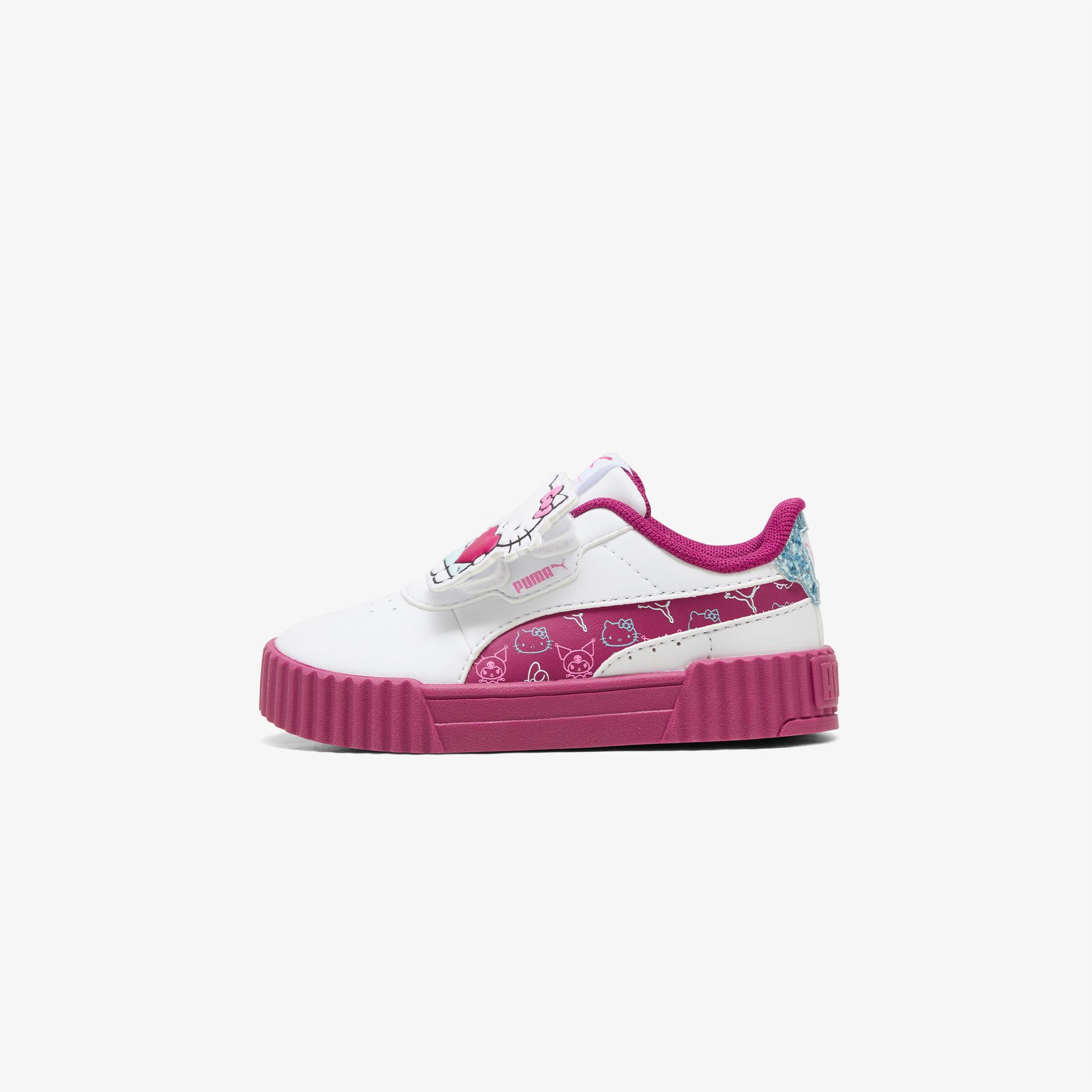 Puma Carina 3.0 Hello Kitty & Friends Bebek Beyaz Spor Ayakkabı