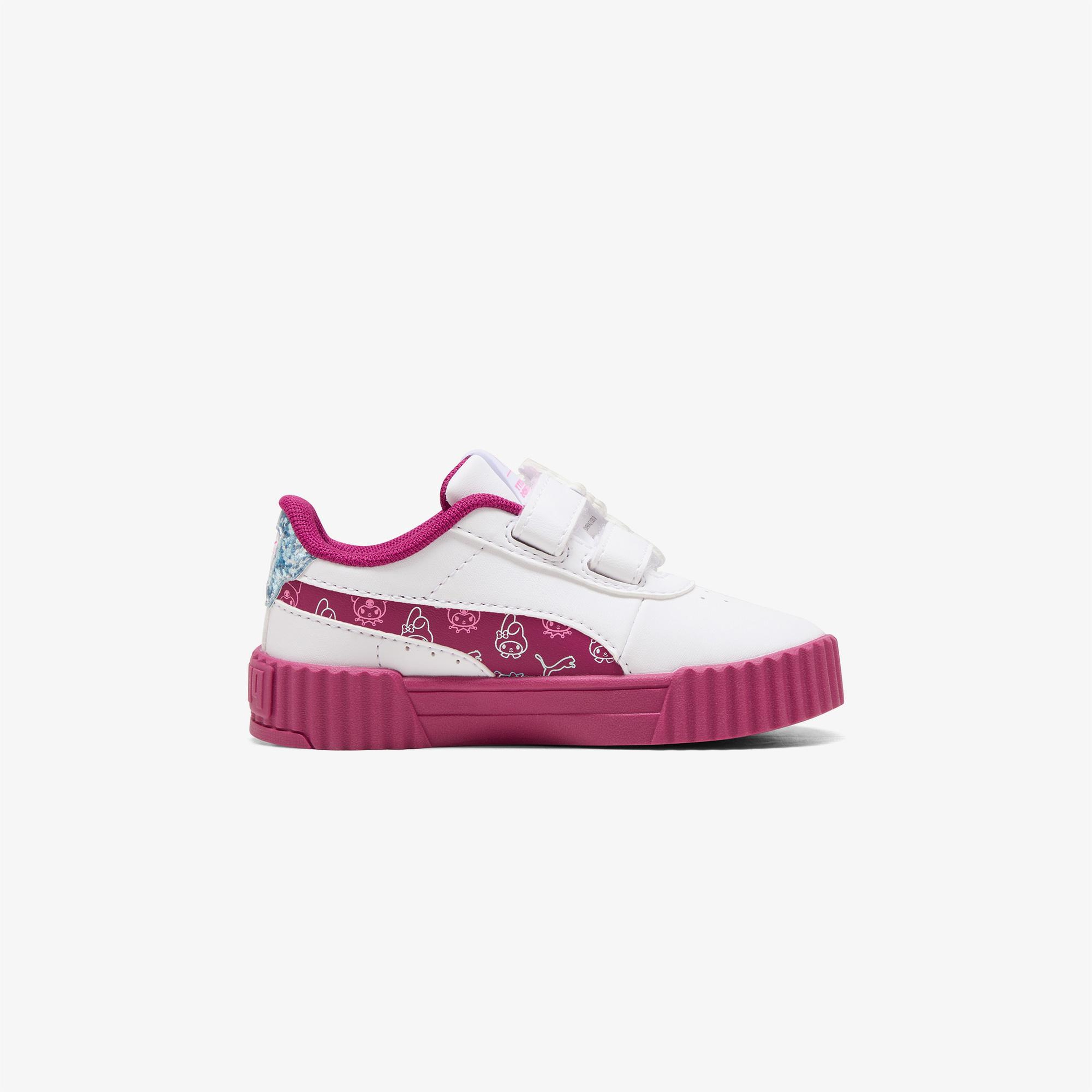 Puma Carina 3.0 Hello Kitty & Friends Bebek Beyaz Spor Ayakkabı