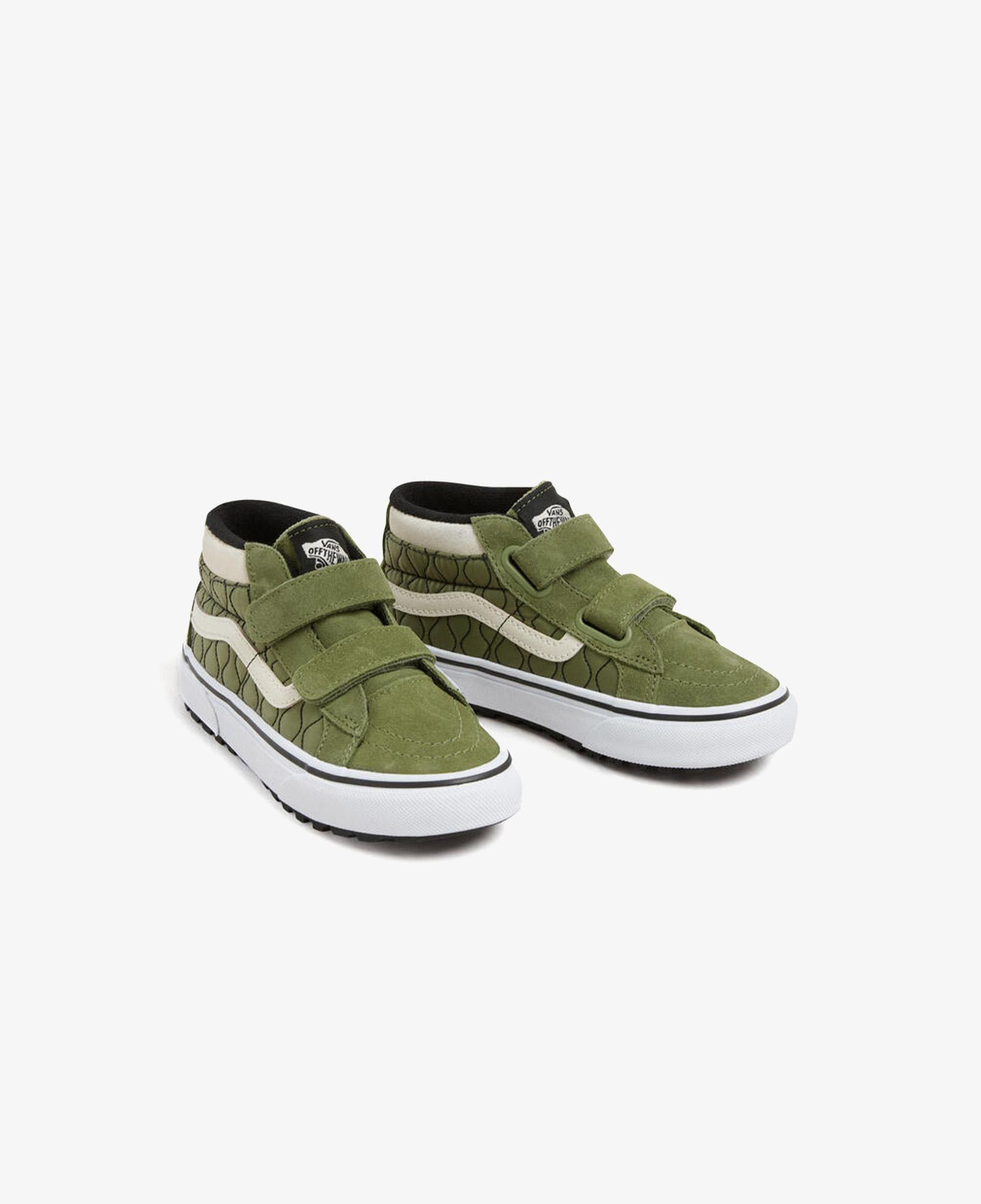 Vans Mte Sk8-Mid Reissue V Çocuk Yeşil Sneaker
