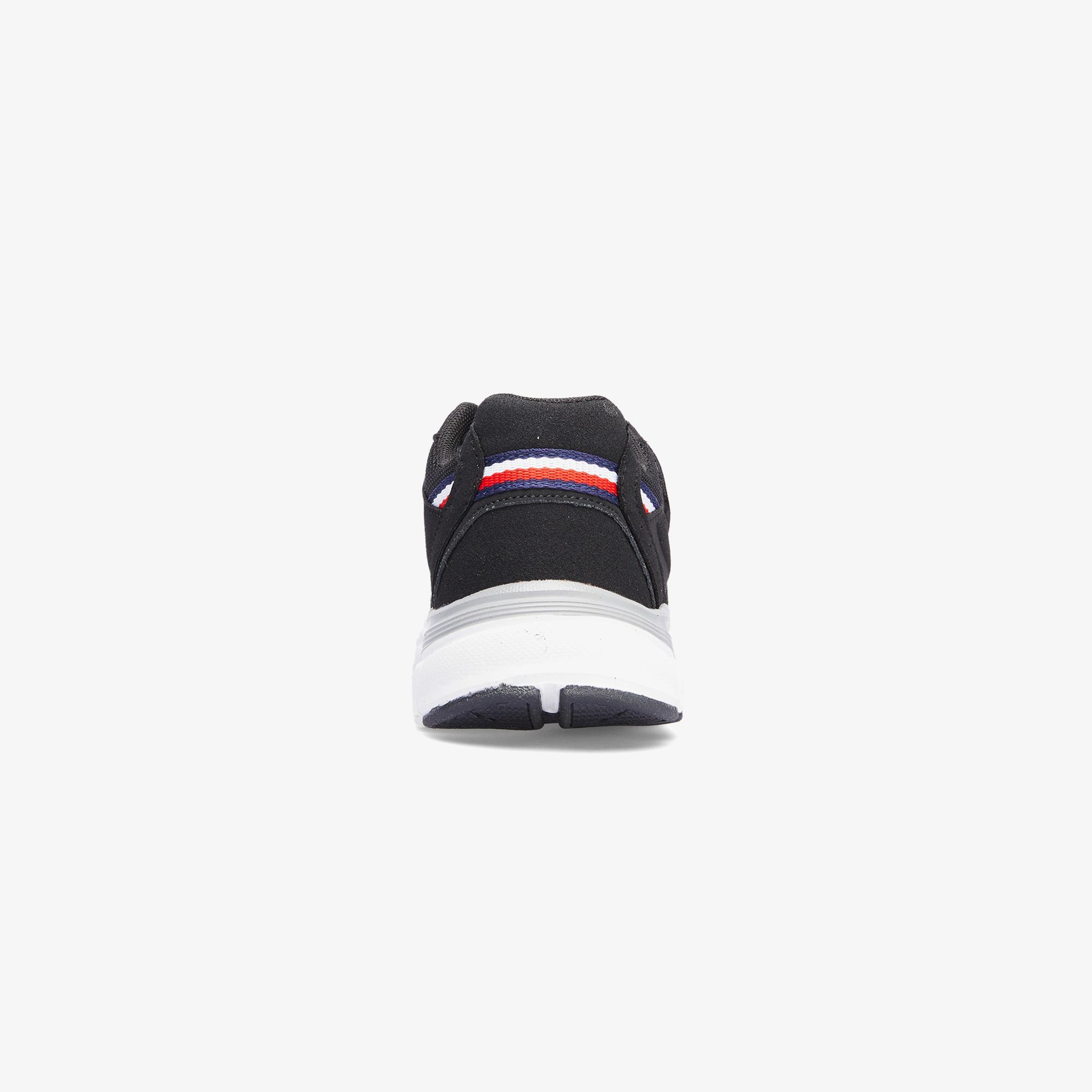 Tommy Hilfiger Flag Low Cut Lace-Up Velcro Bebek Siyah Spor Ayakkabı