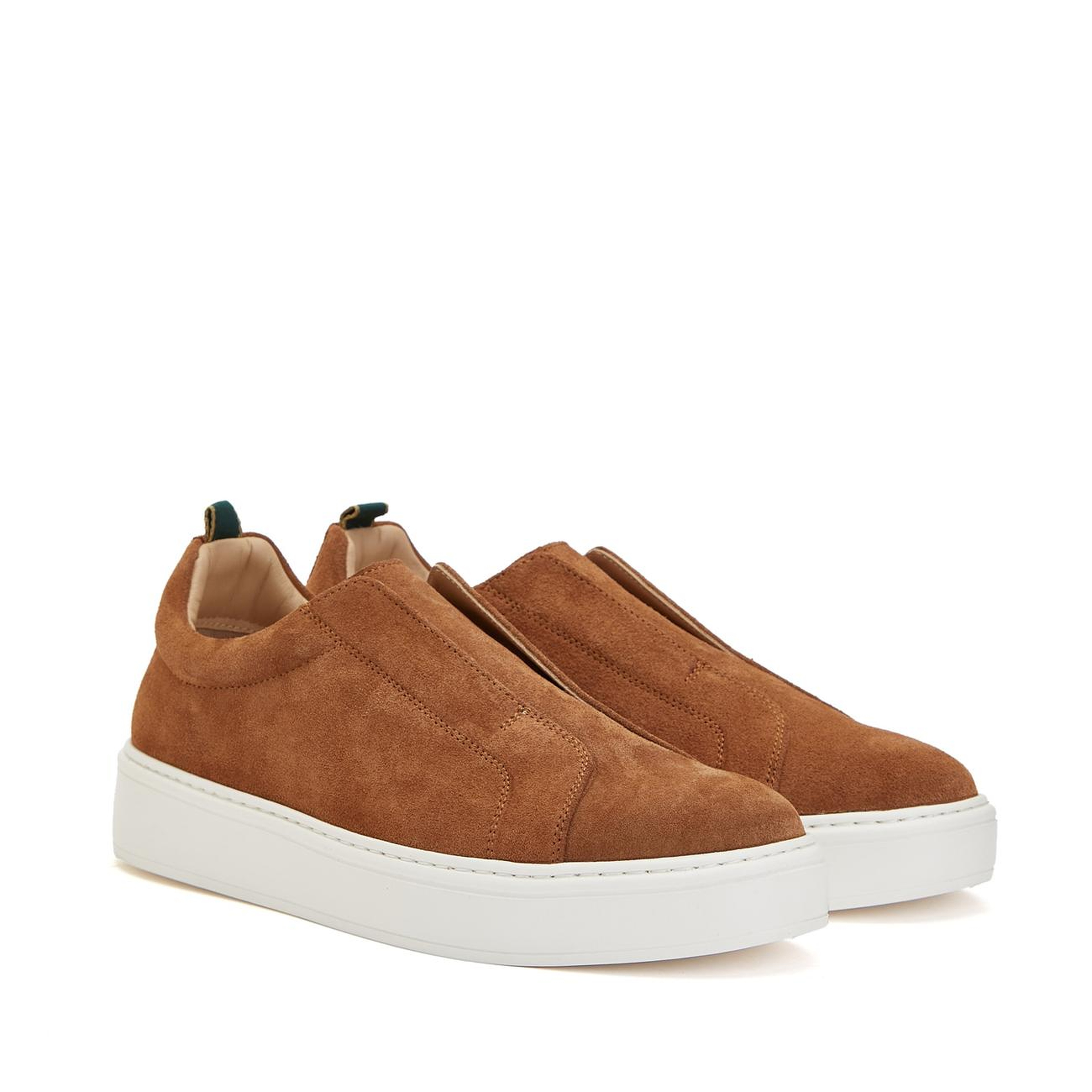 George Hogg Kadın Taba Süet Sneaker