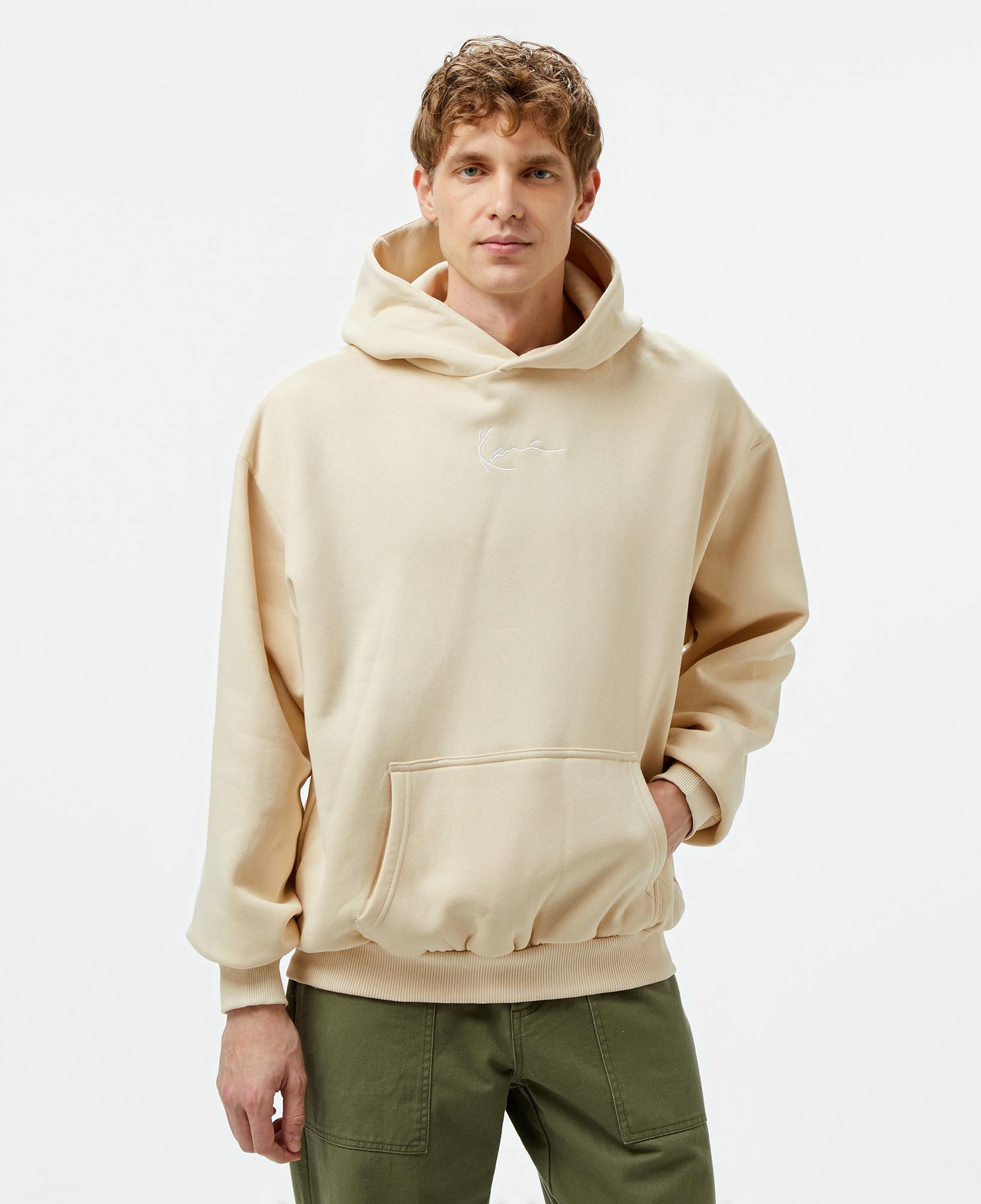 Karl Kani Small Signature Essential Os  Erkek Krem Hoodie