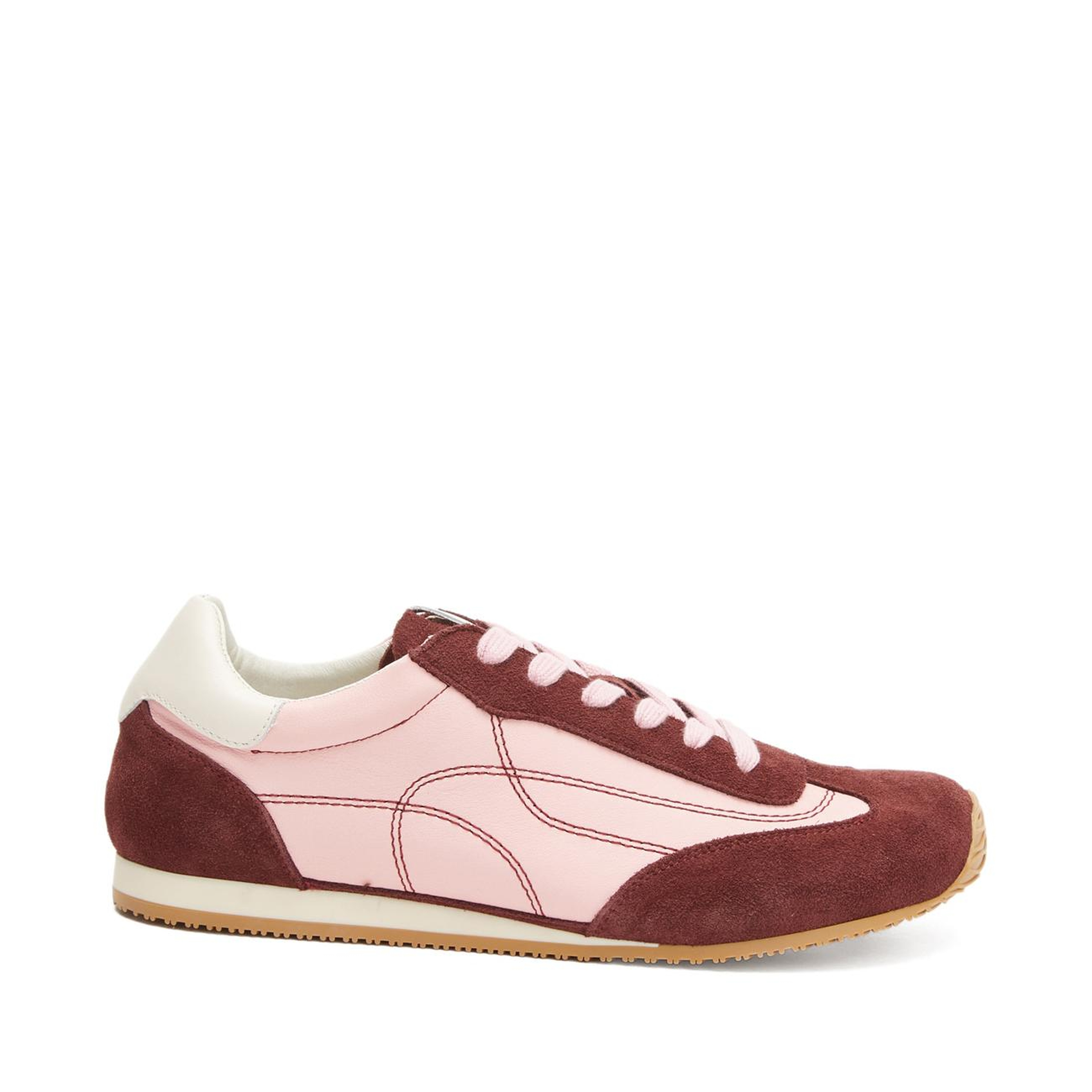 Divarese Kadın Pembe Rahat Süet Sneaker