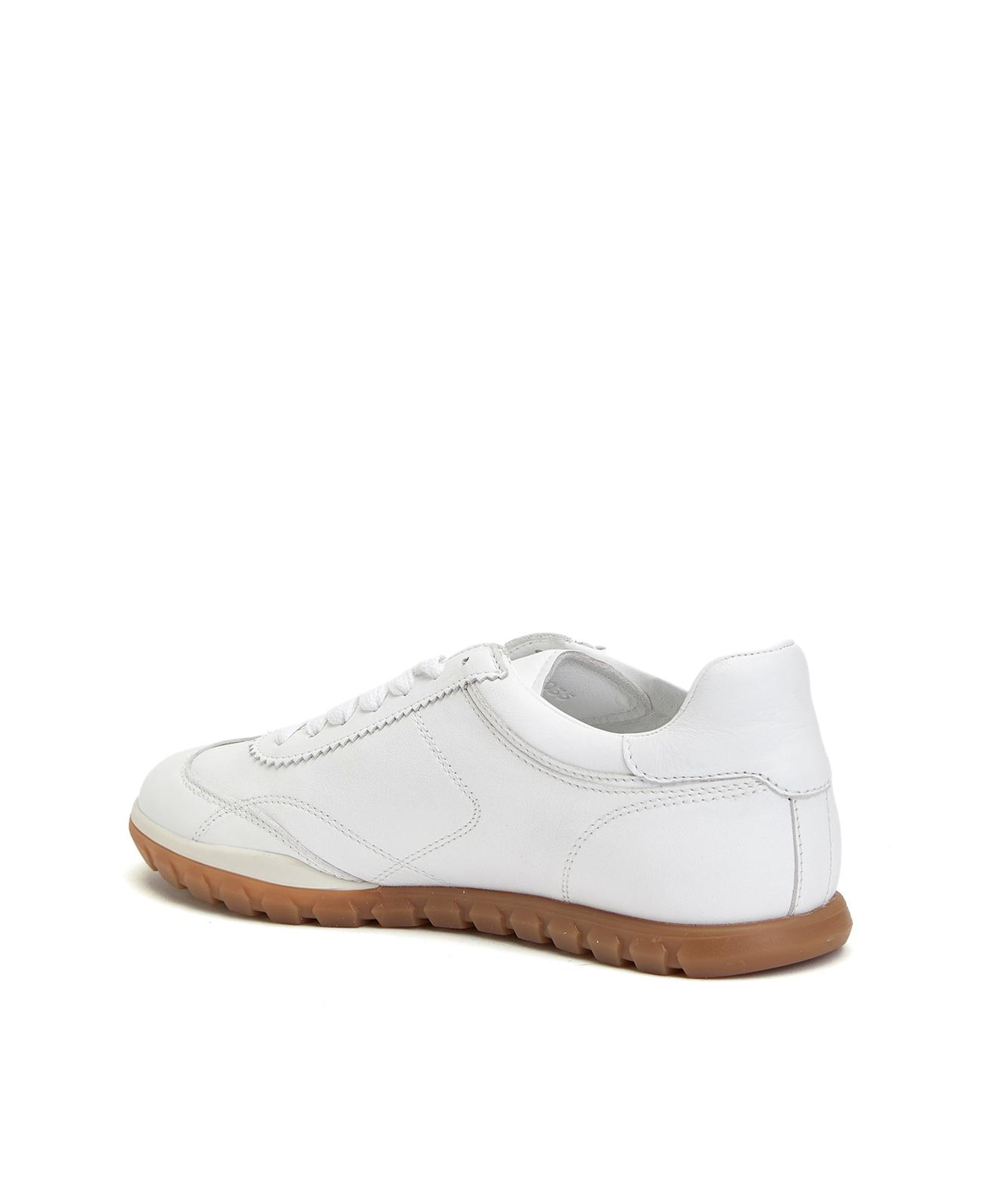 Divarese Kadın Beyaz Rahat Deri Sneaker