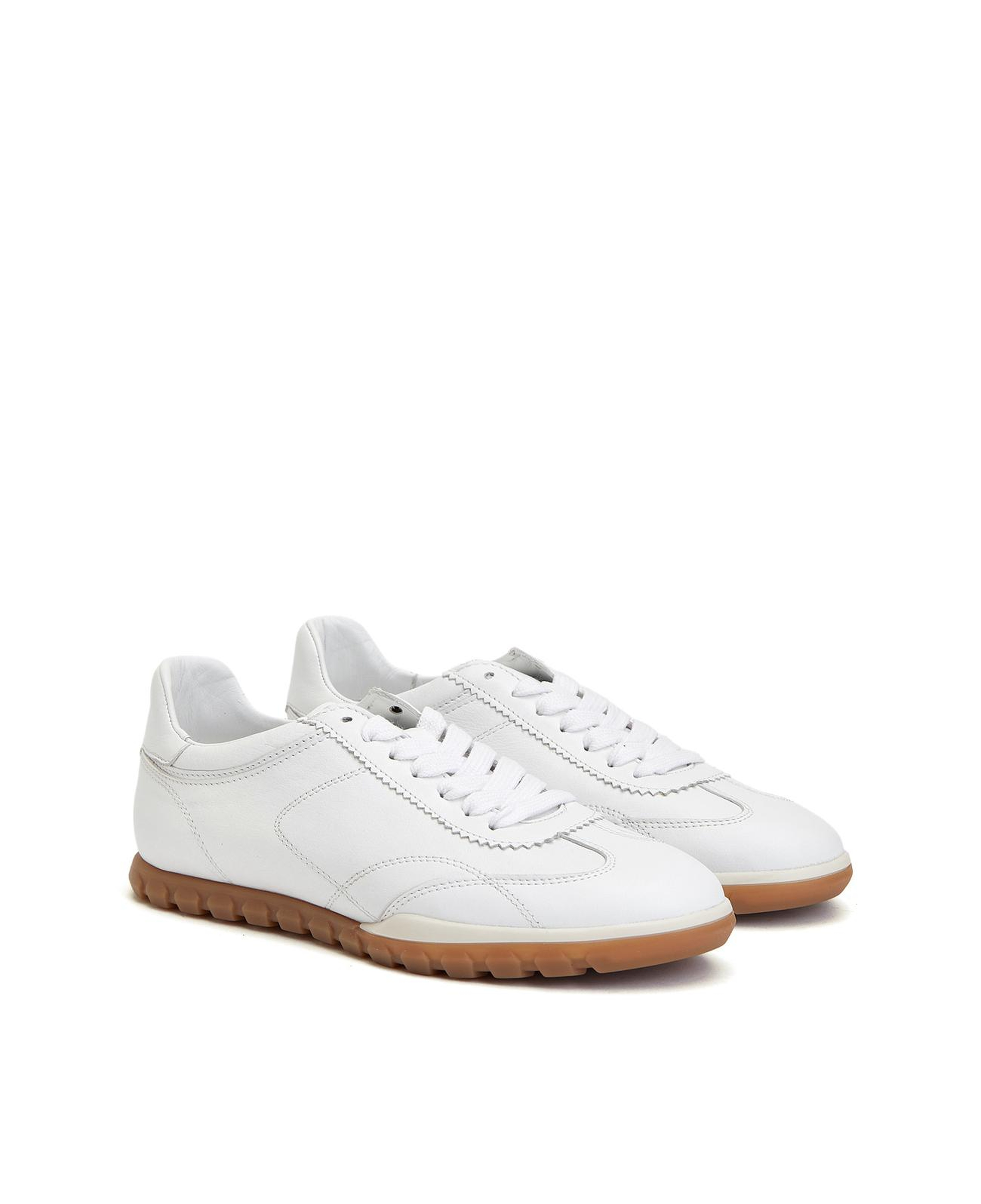 Divarese Kadın Beyaz Rahat Deri Sneaker