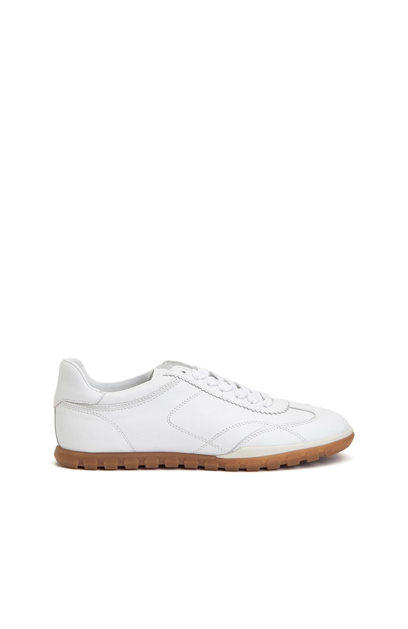 Divarese Kadın Beyaz Rahat Deri Sneaker