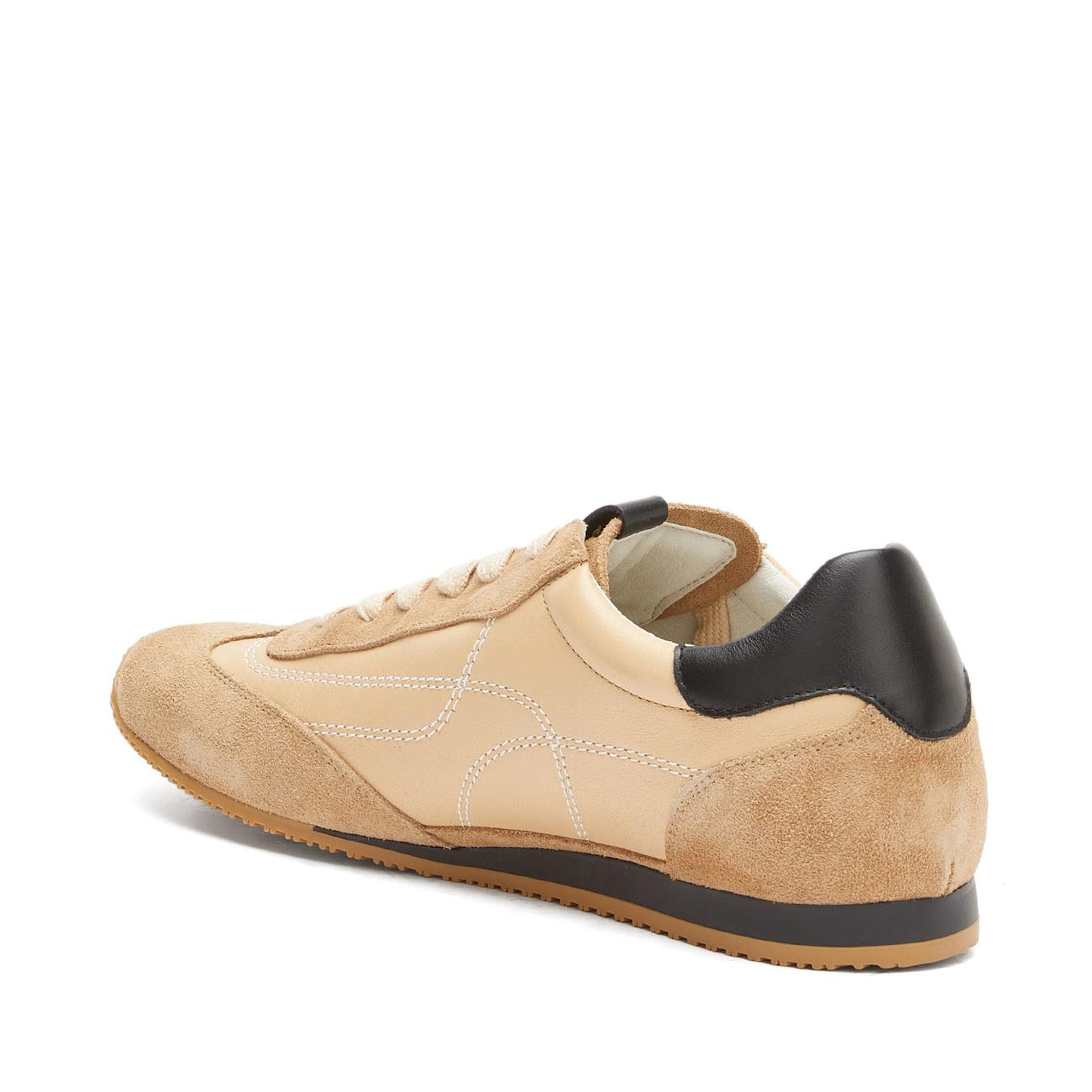 Divarese Kadın Kum Rahat Süet Sneaker