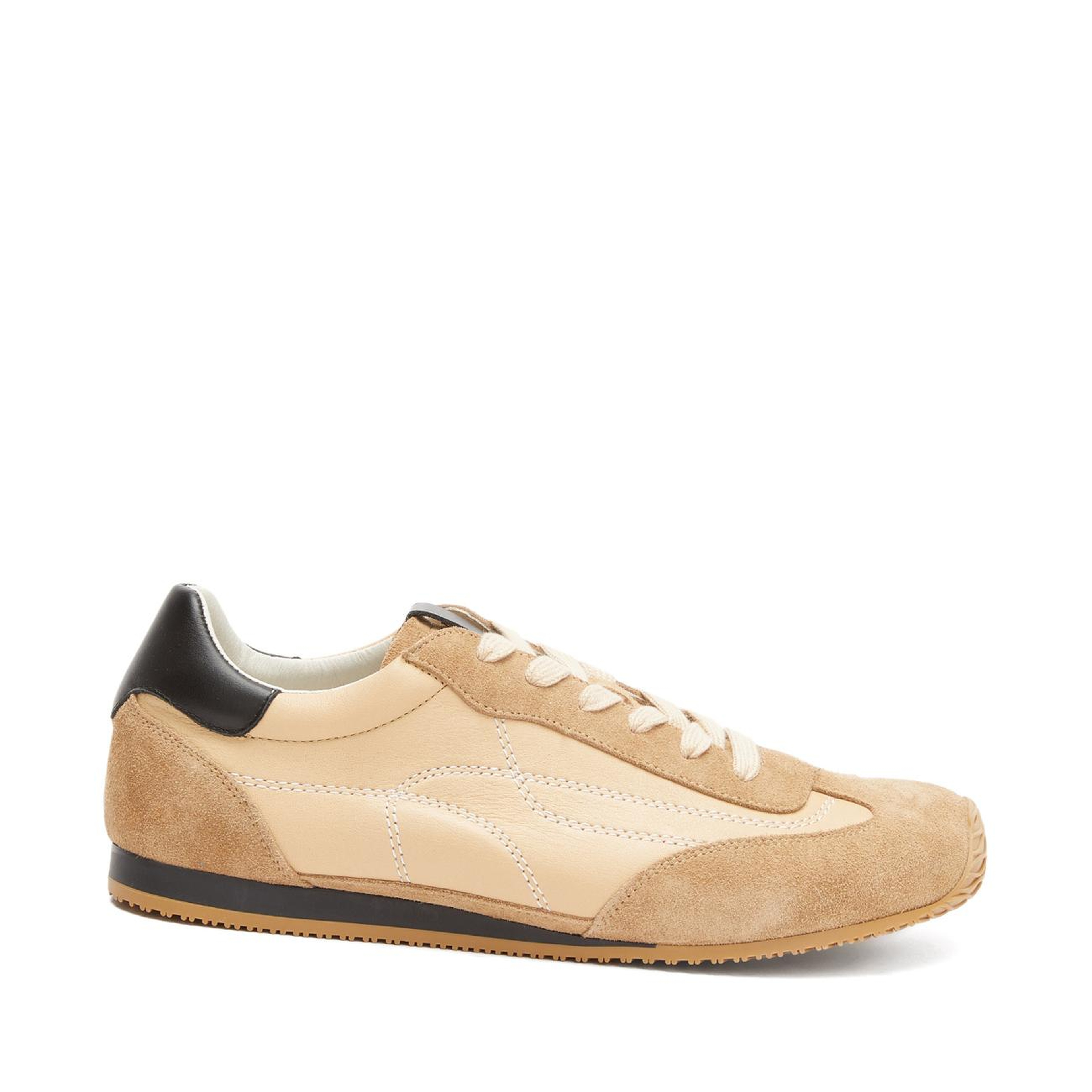 Divarese Kadın Kum Rahat Süet Sneaker