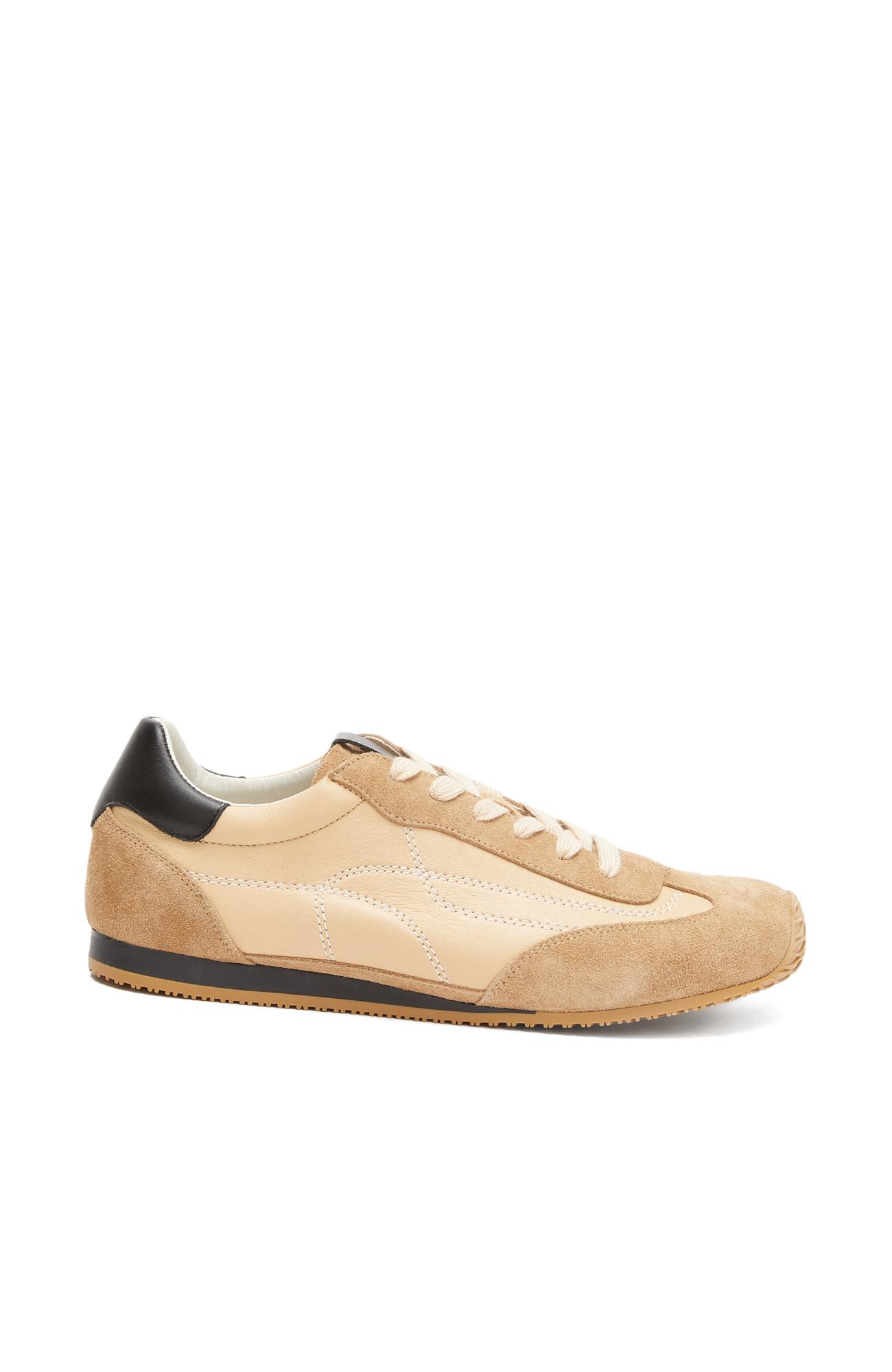 Divarese Kadın Kum Rahat Süet Sneaker