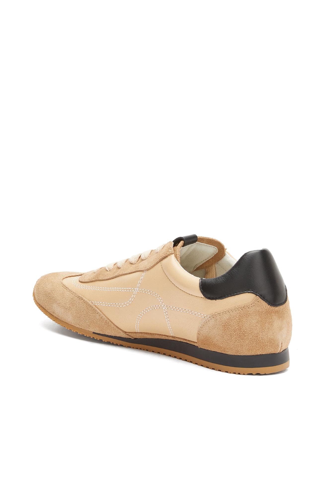 Divarese Kadın Kum Rahat Süet Sneaker
