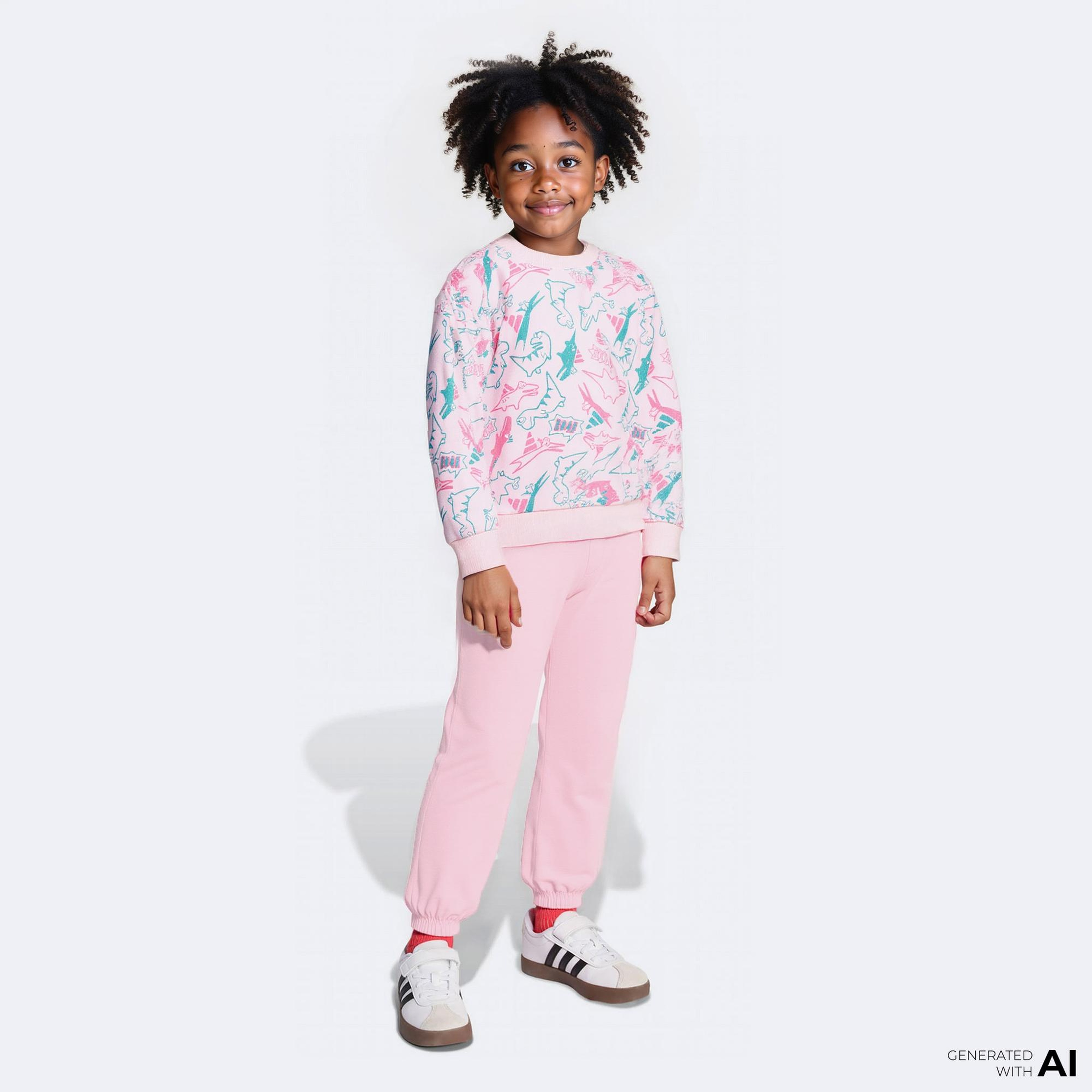 adidas Adiraptor Set Bebek Pembe Eşofman Takımı