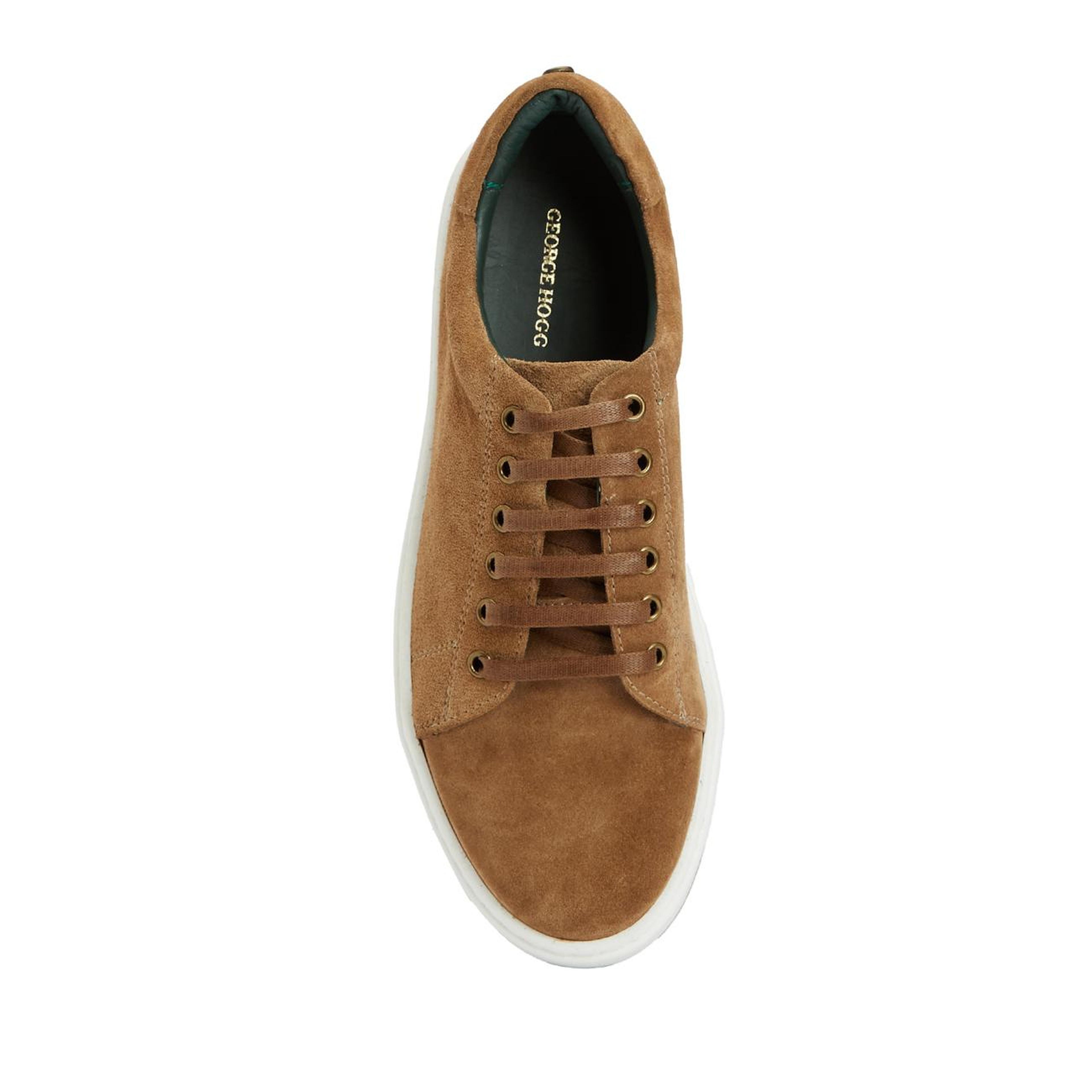George Hogg Kadın Tütün Süet Sneaker