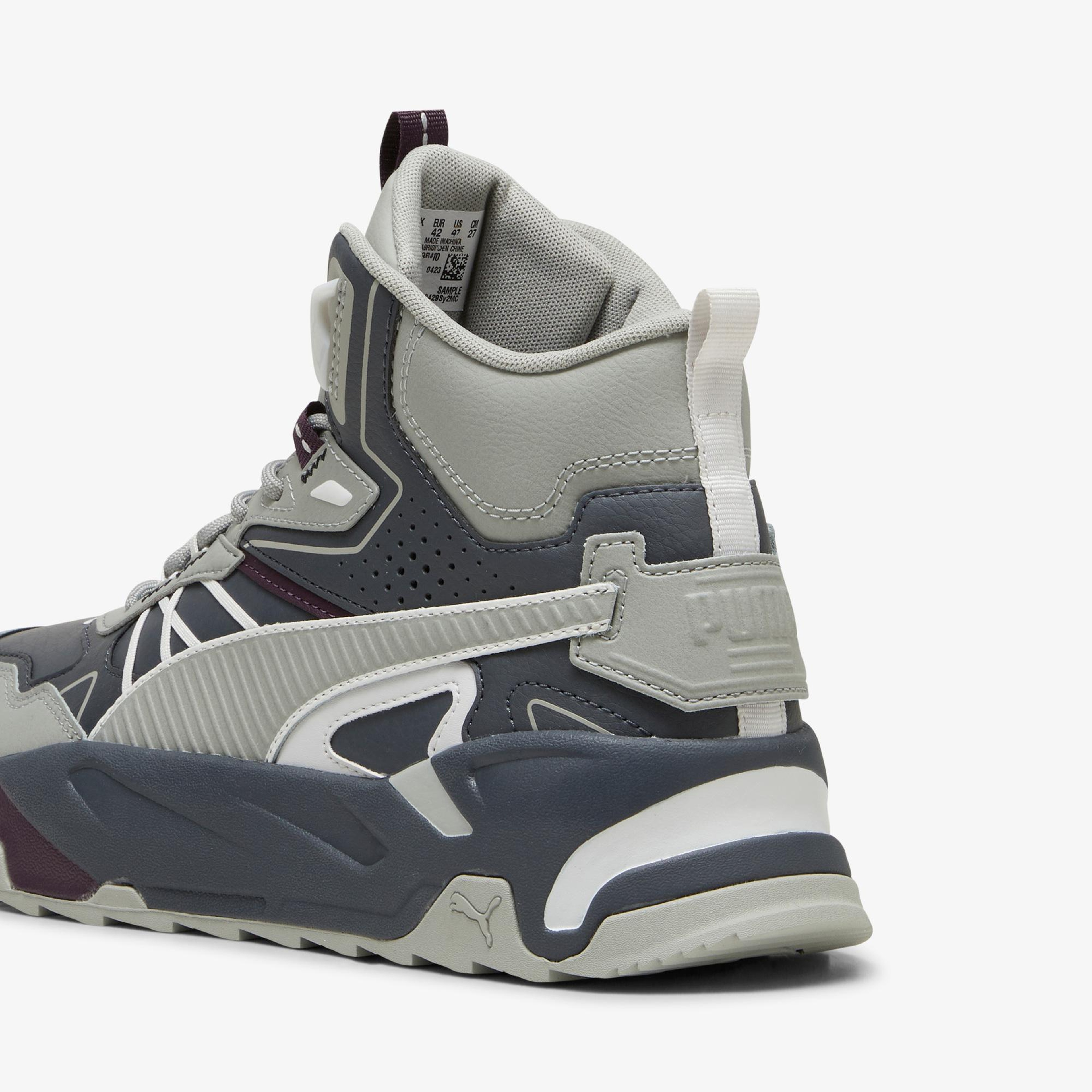 Puma Trinity Mid Hybrid Leather Erkek Sarı Spor Ayakkabı