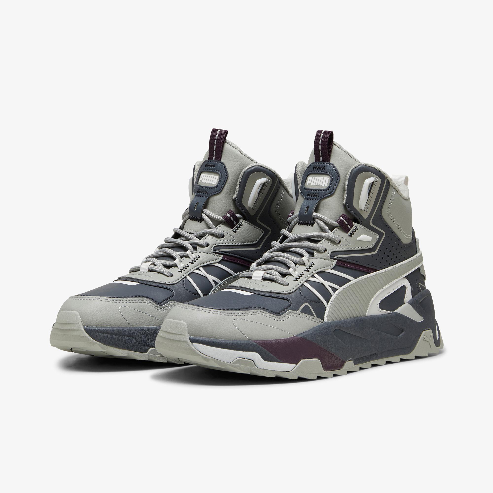 Puma Trinity Mid Hybrid Leather Erkek Sarı Spor Ayakkabı