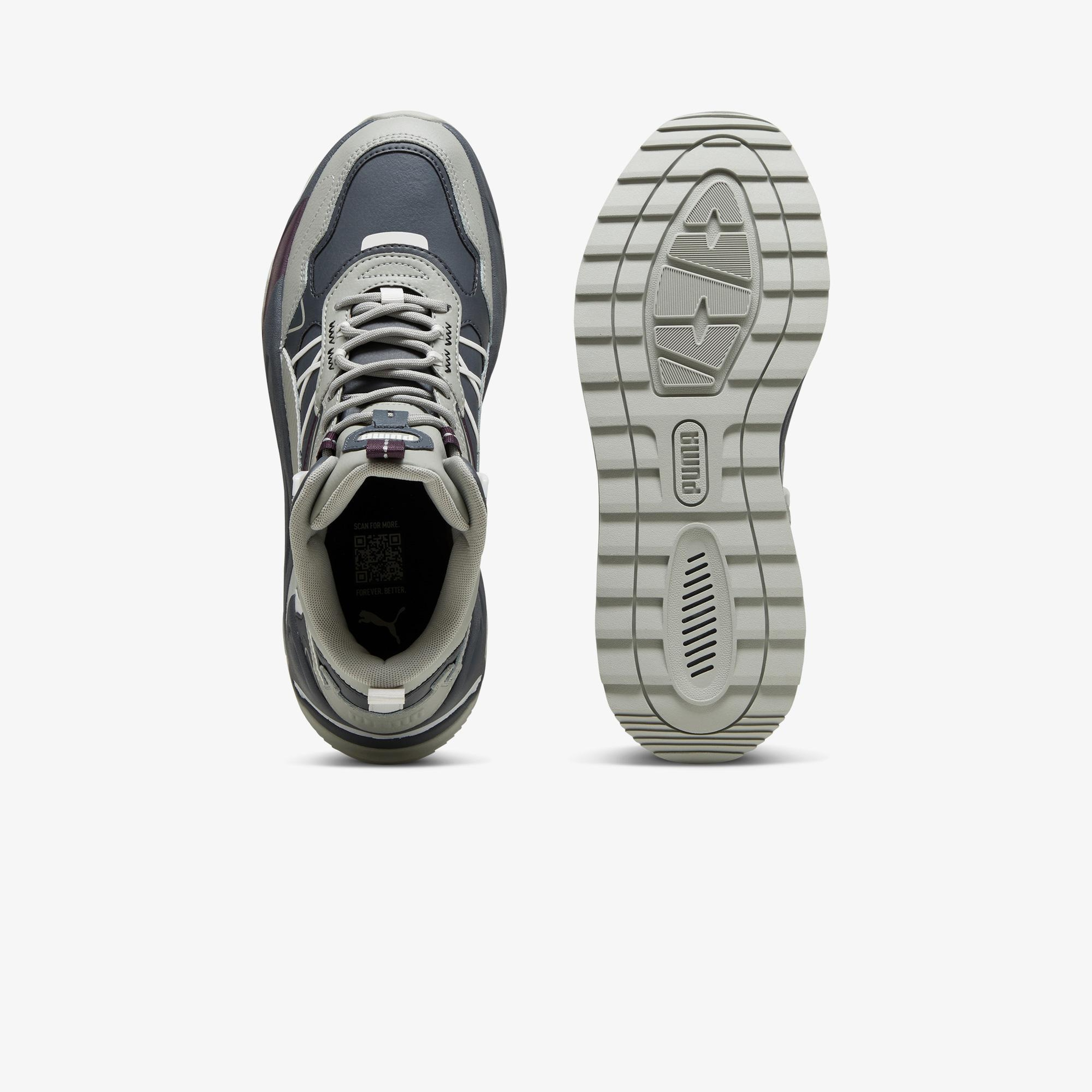 Puma Trinity Mid Hybrid Leather Erkek Sarı Spor Ayakkabı