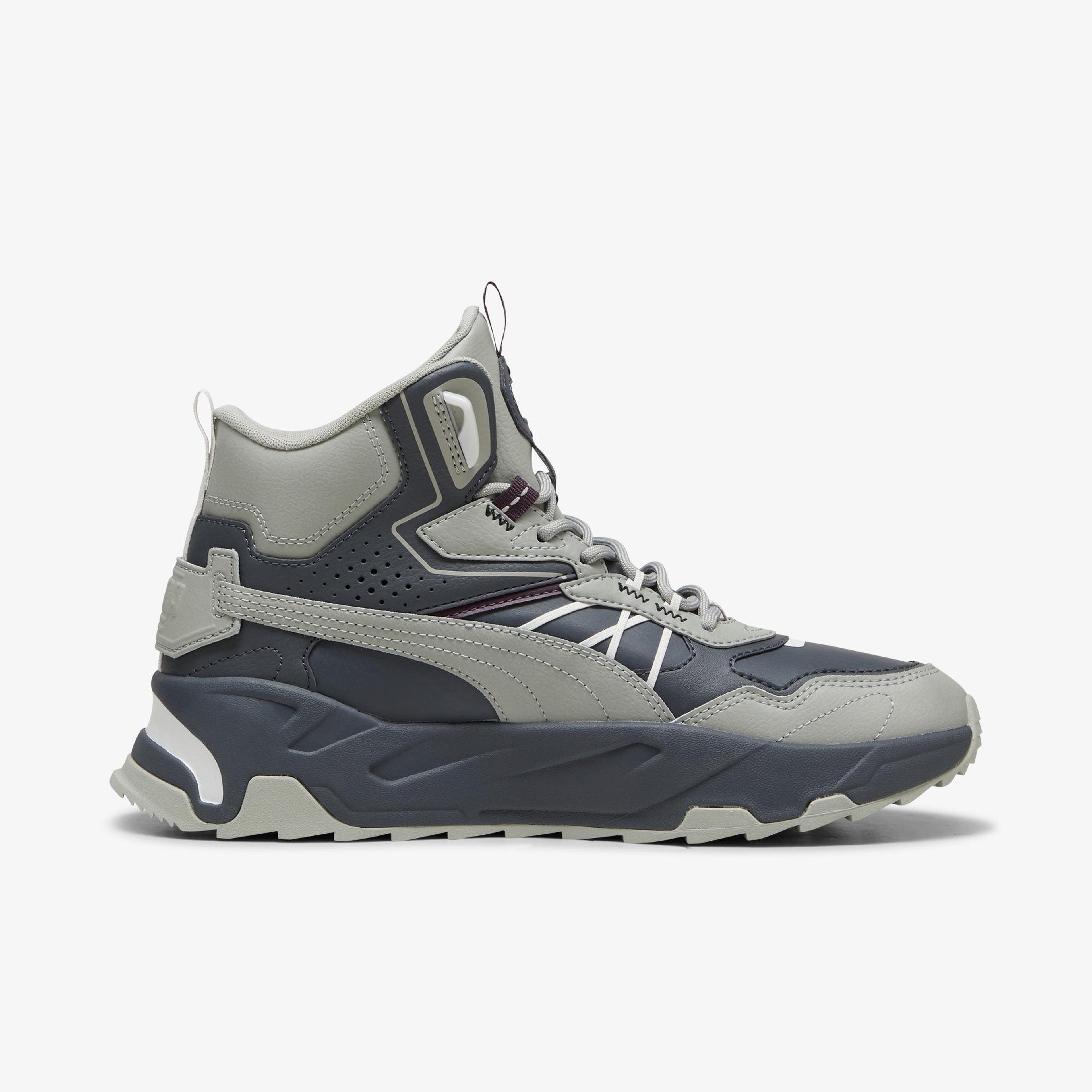 Puma Trinity Mid Hybrid Leather Erkek Sarı Spor Ayakkabı