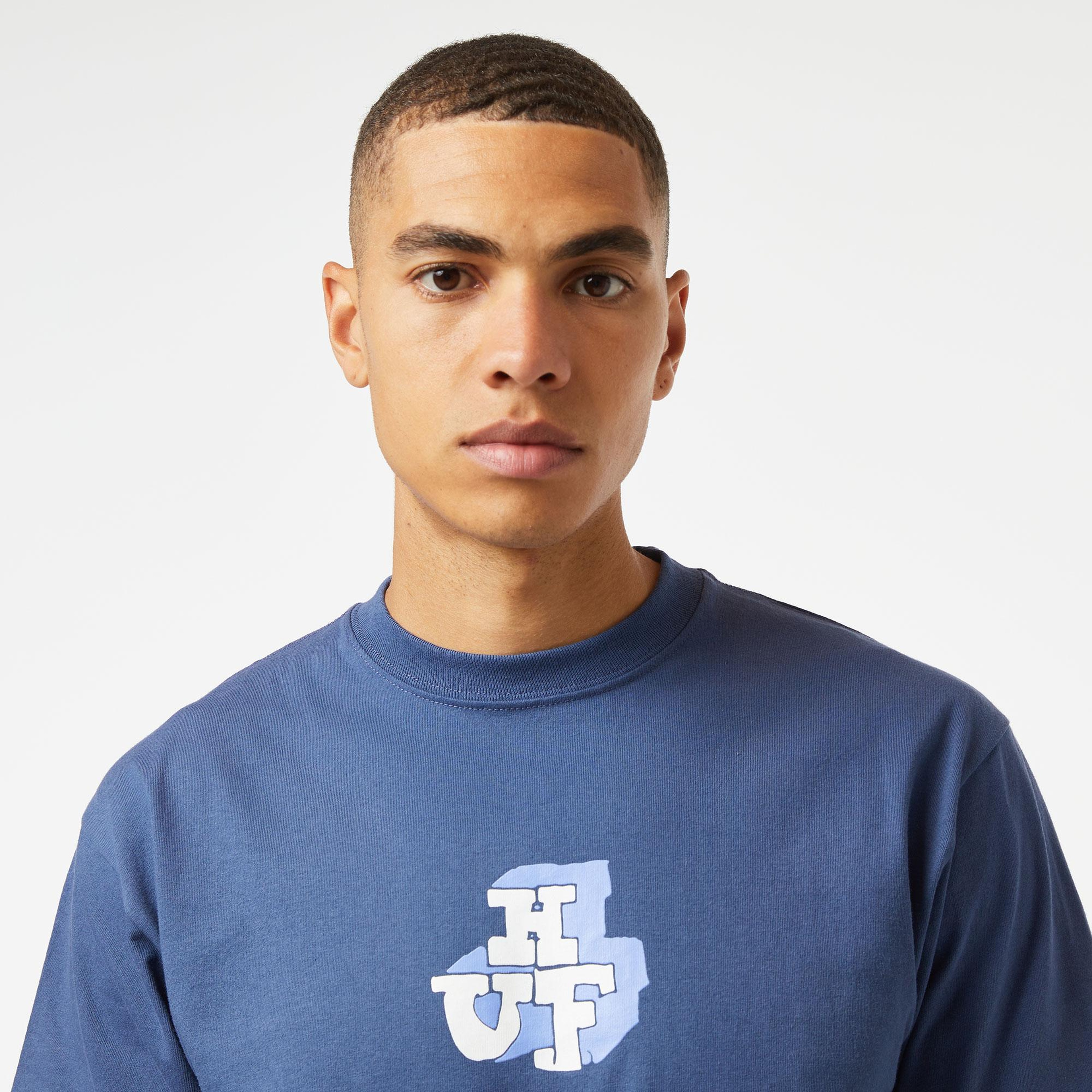 HUF Morex Remix S/S Erkek Lacivert T-Shirt